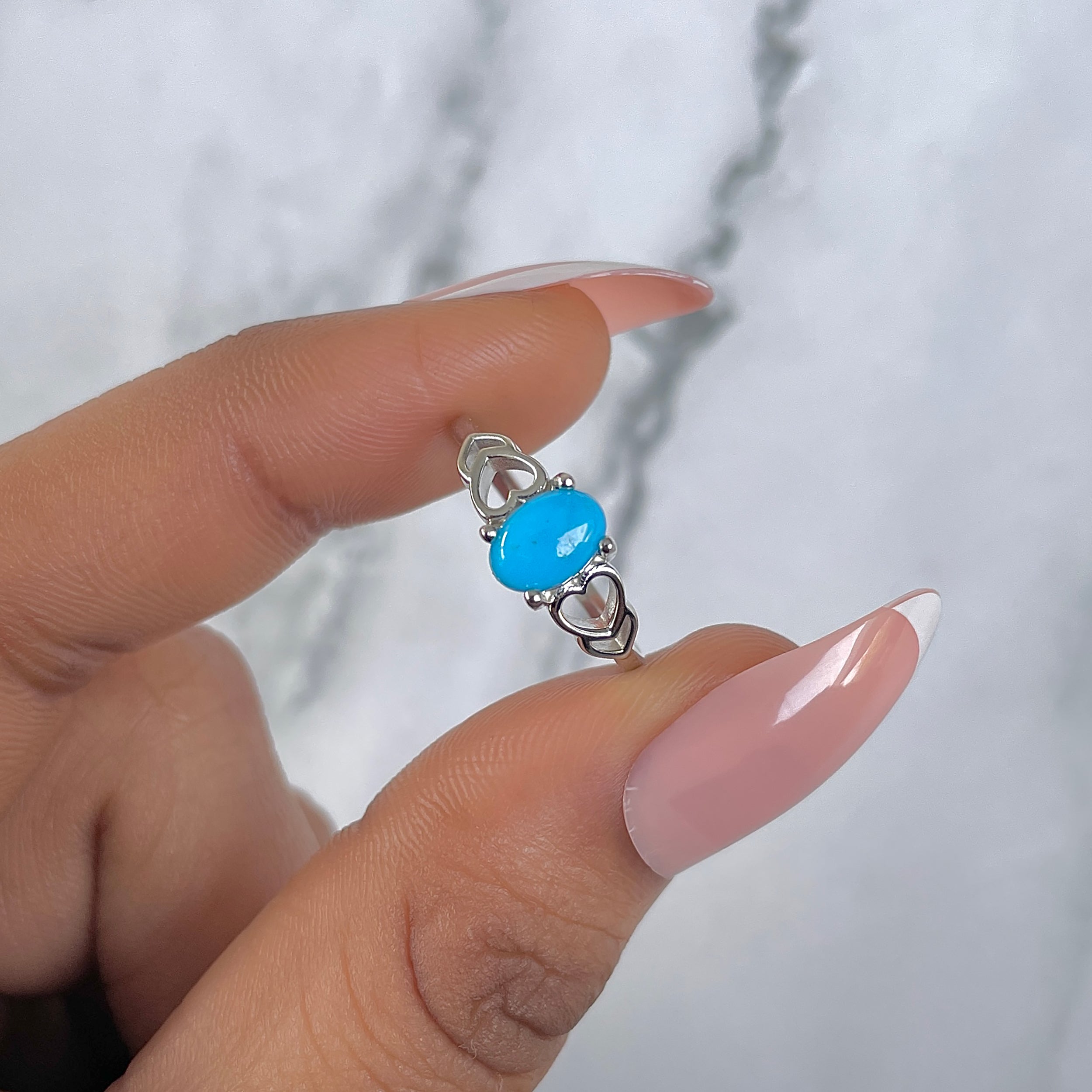 Turquoise Ring-(TRQ-RDR-1528.)