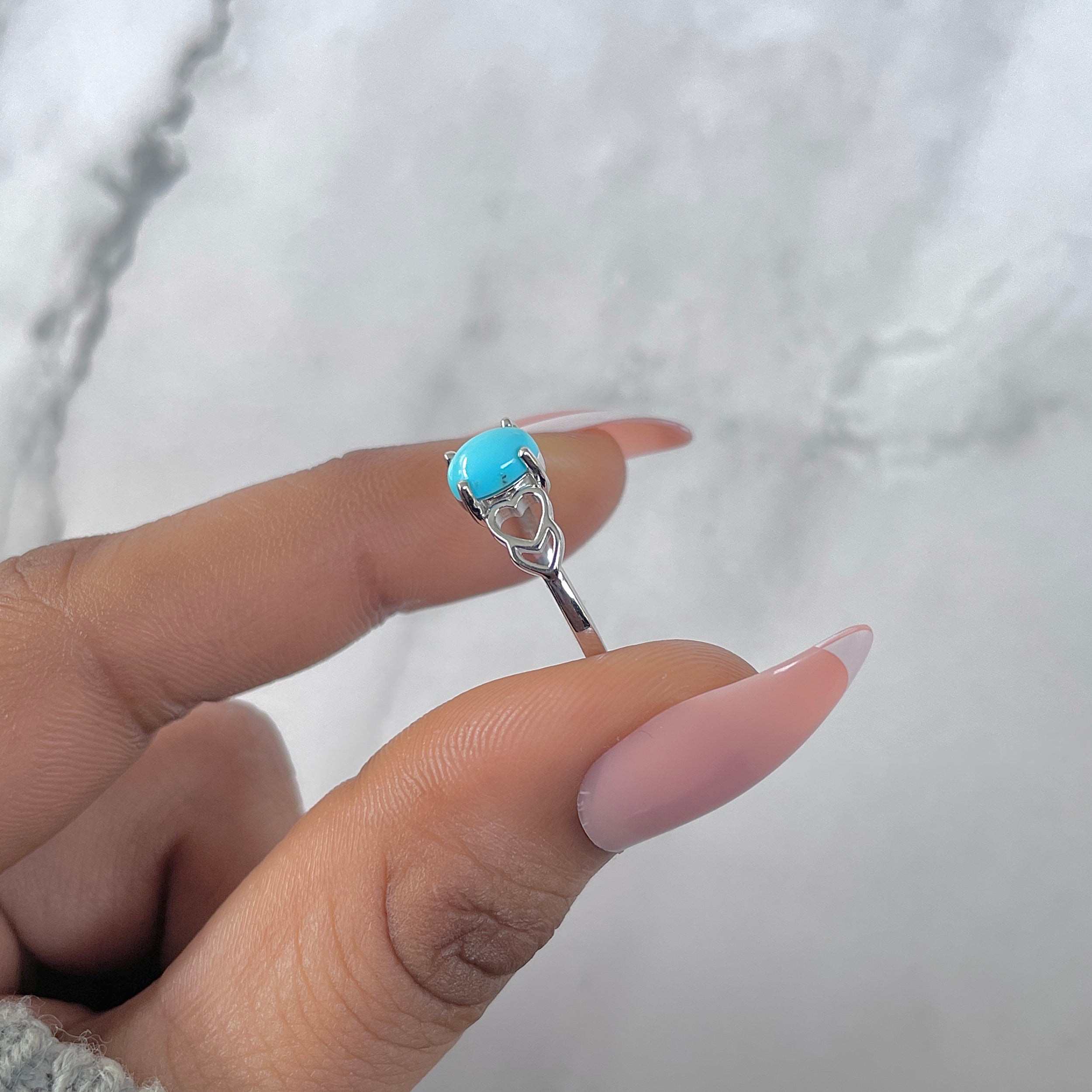 Turquoise Ring-(TRQ-RDR-1528-A.)