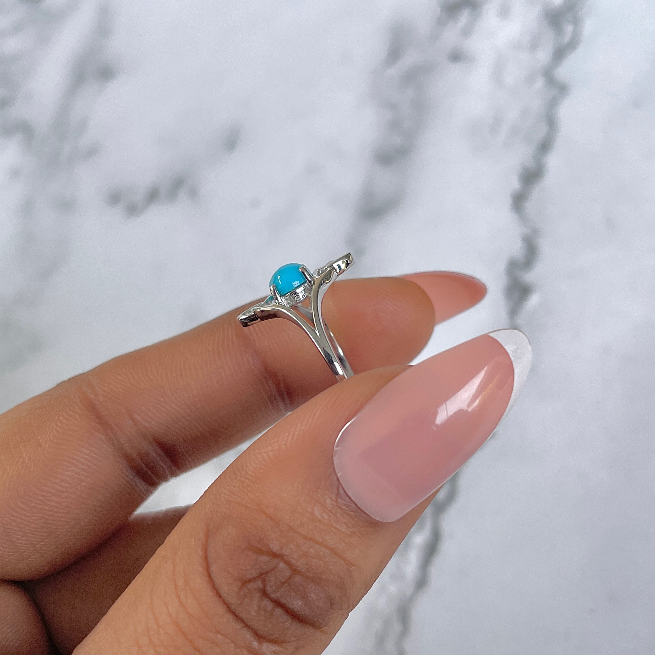 Turquoise Ring-(TRQ-RDR-1529.)