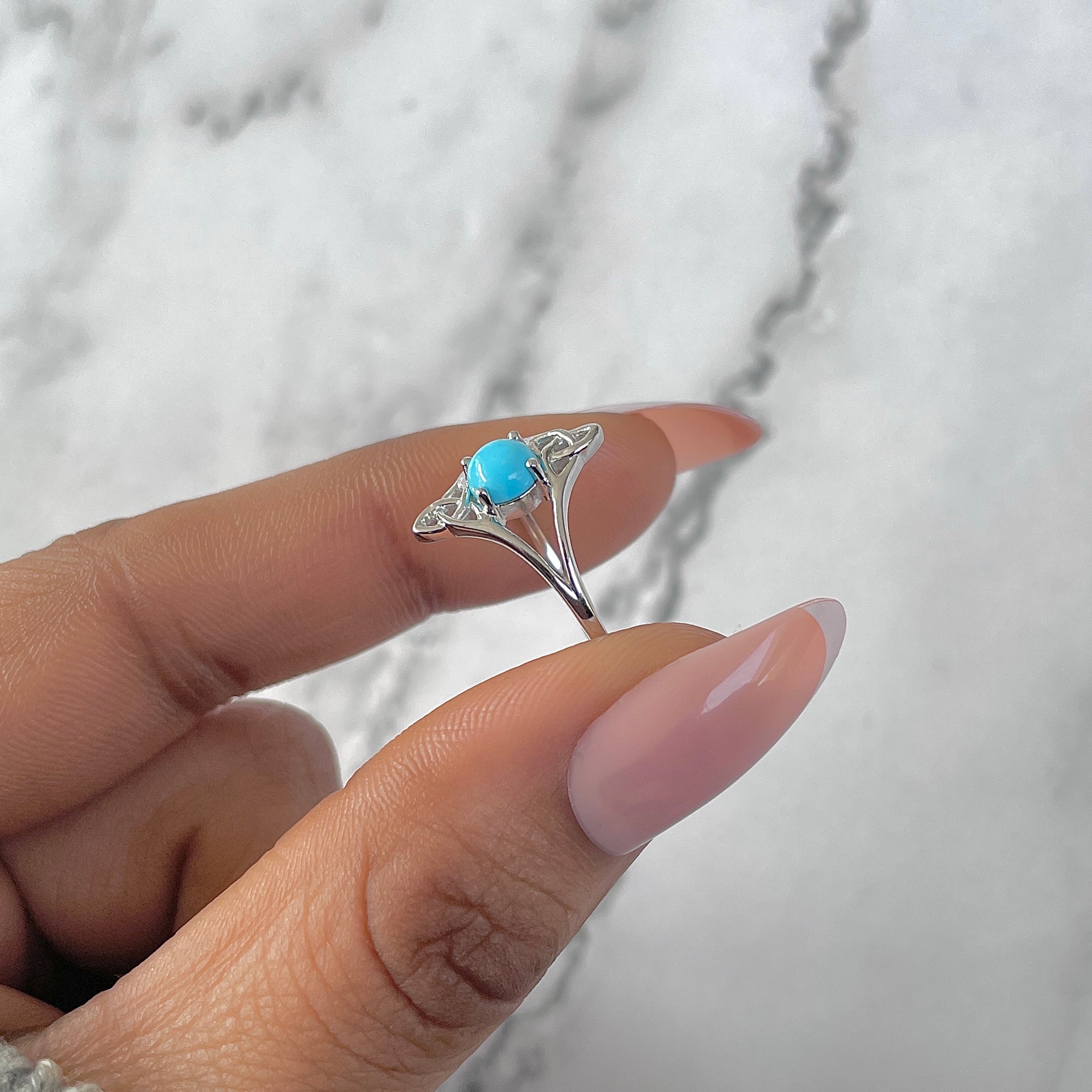 Turquoise Ring-(TRQ-RDR-1529-A.)