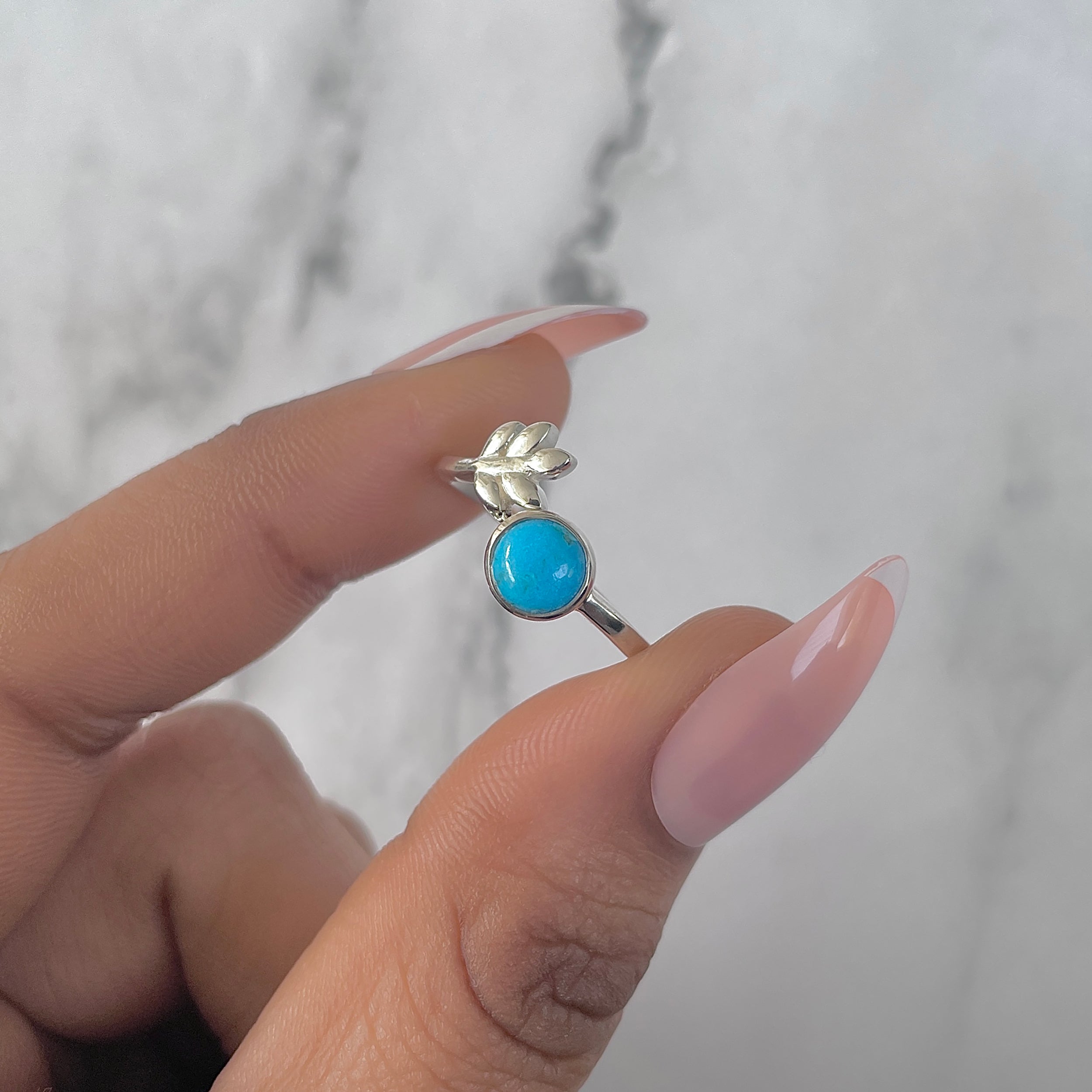 Turquoise Ring-(TRQ-RDR-1569.)