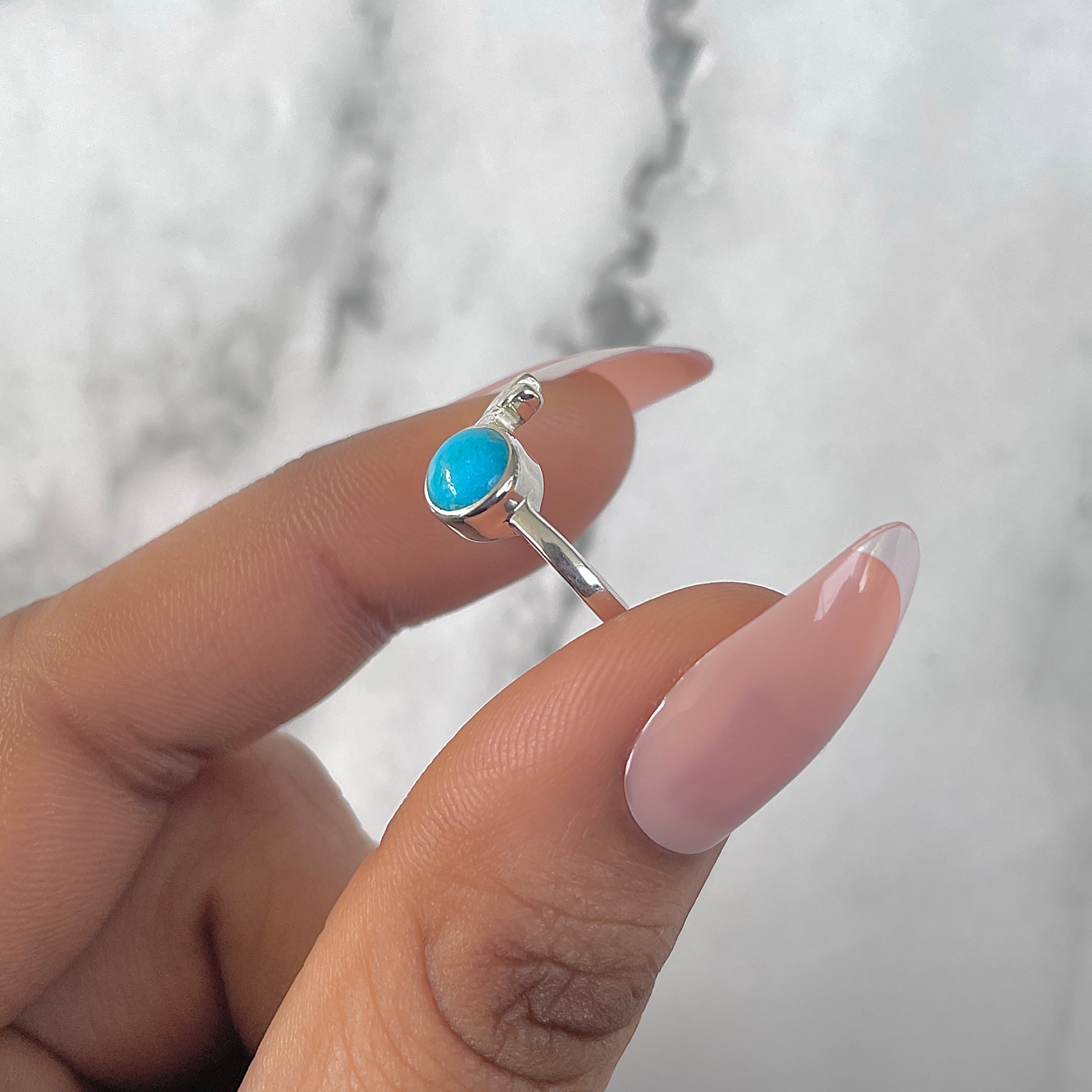 Turquoise Ring-(TRQ-RDR-1569.)