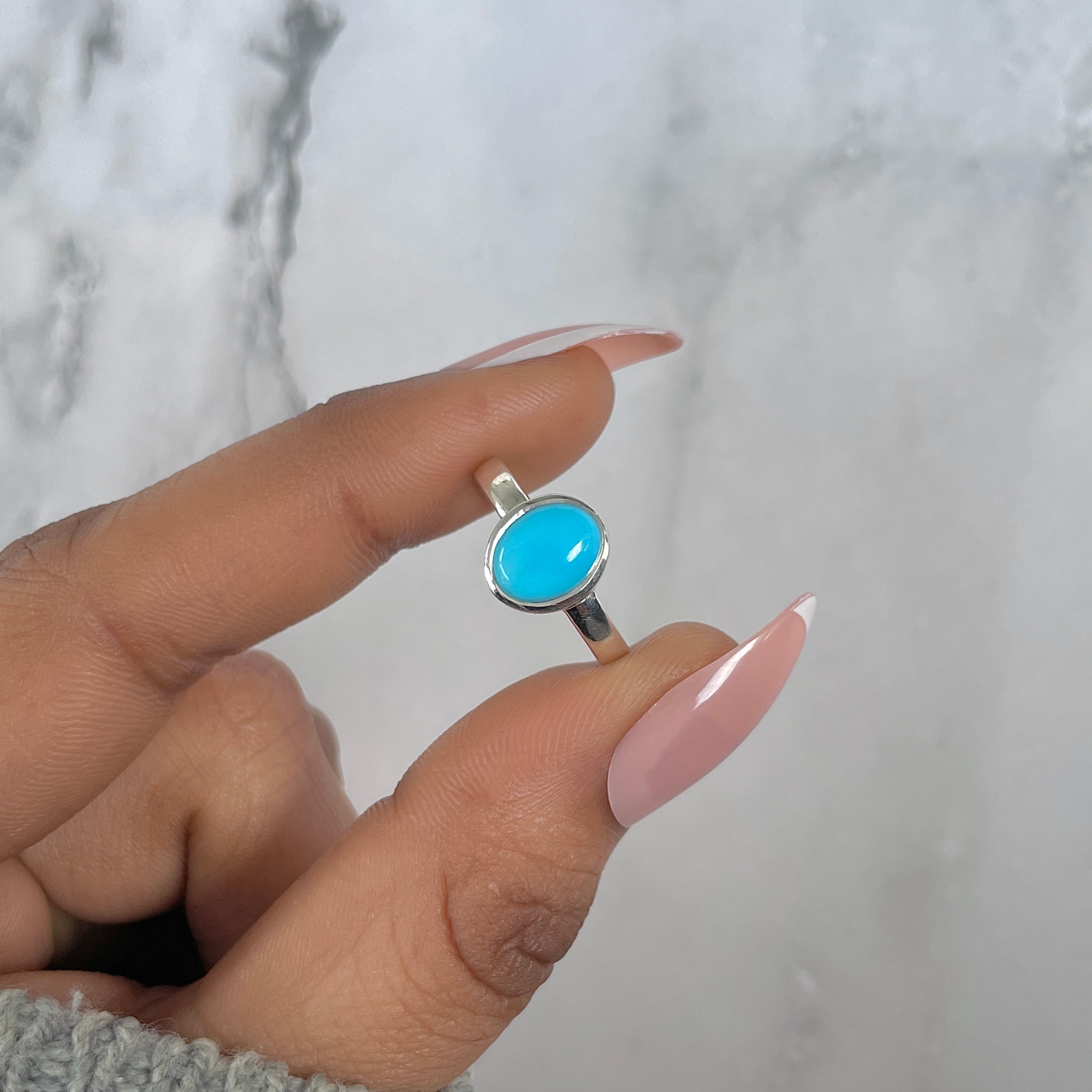 Turquoise Ring-(TRQ-RDR-1572.)