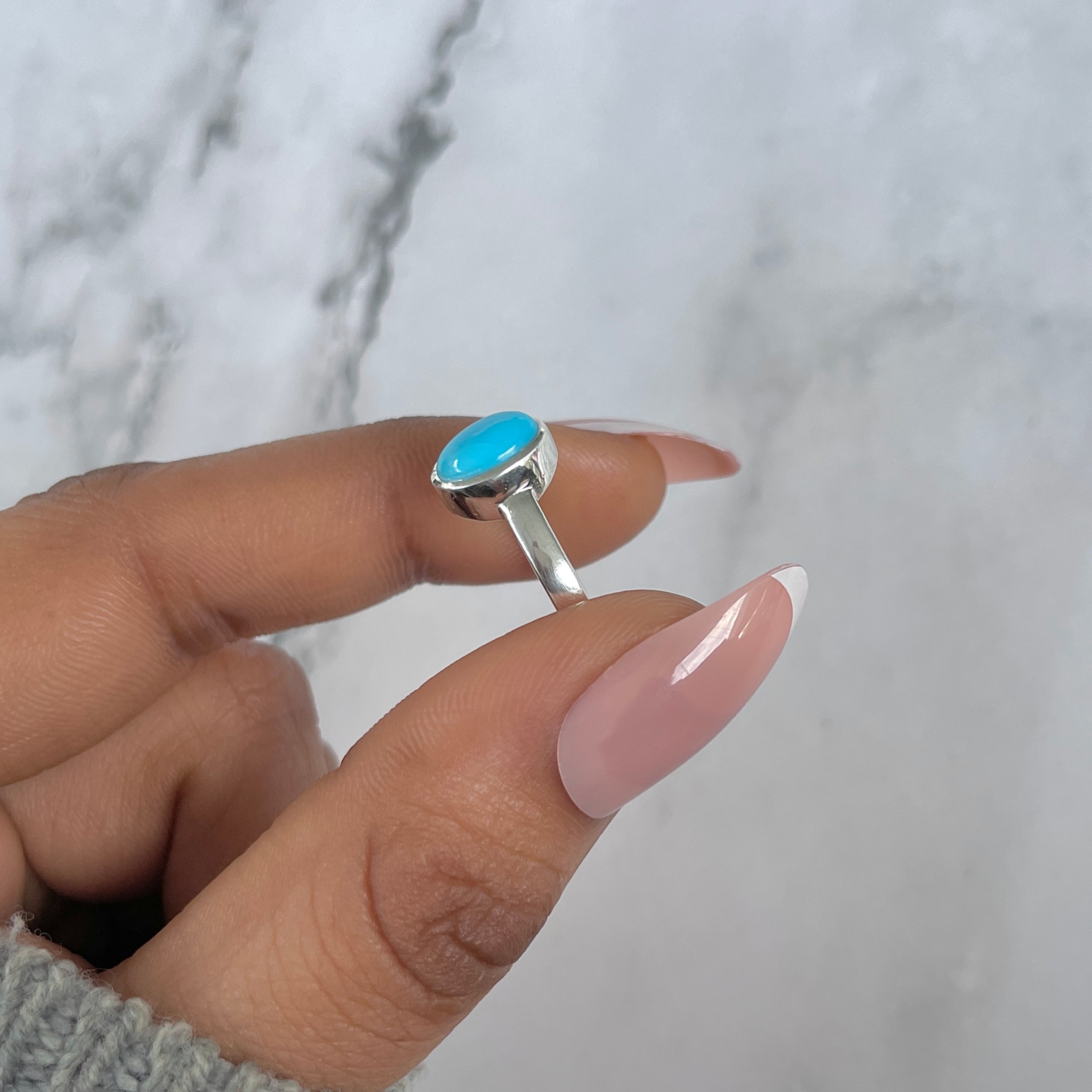 Turquoise Ring-(TRQ-RDR-1572.)