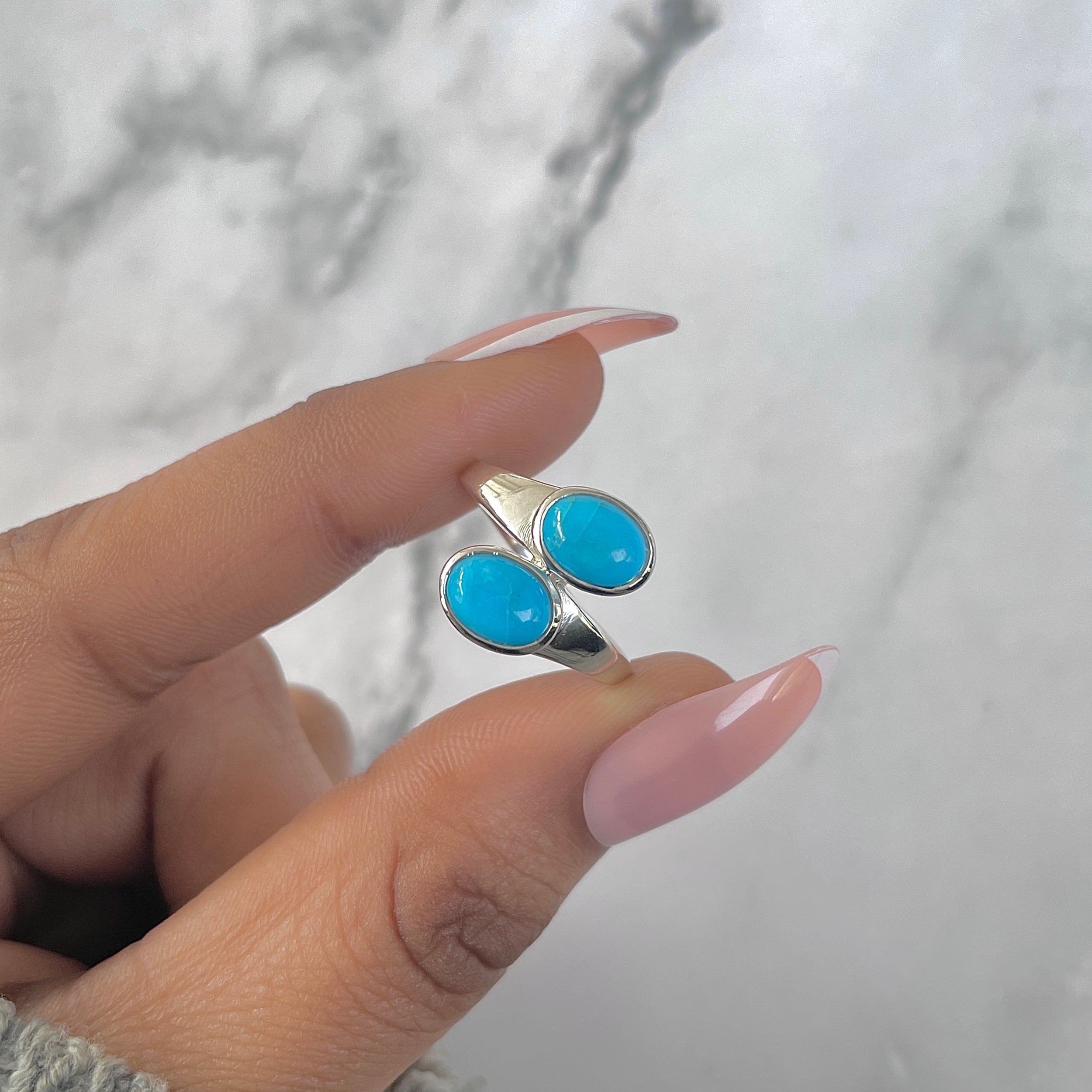 Turquoise Ring-(TRQ-RDR-1577.)