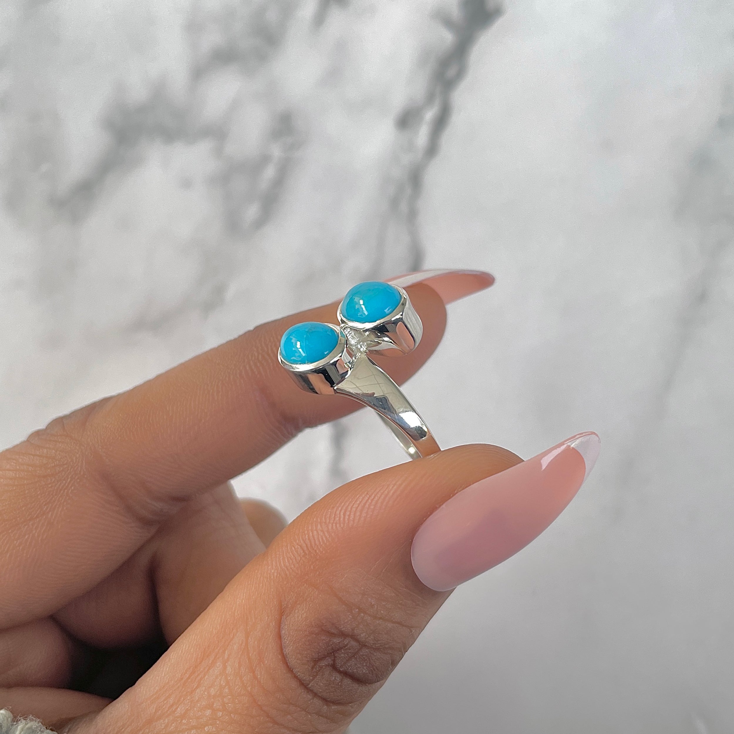 Turquoise Ring-(TRQ-RDR-1577.)