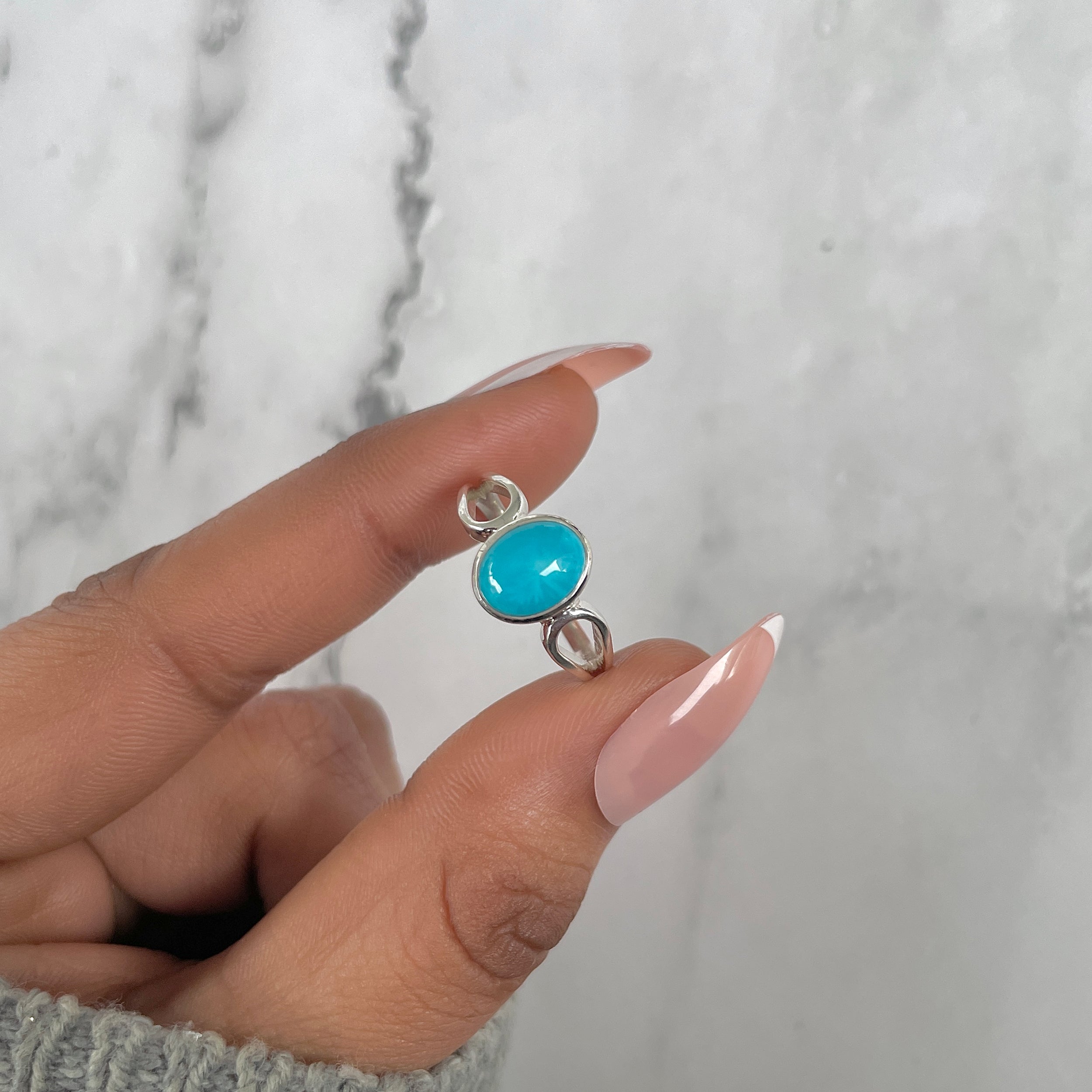 Turquoise Ring-(TRQ-RDR-1583.)