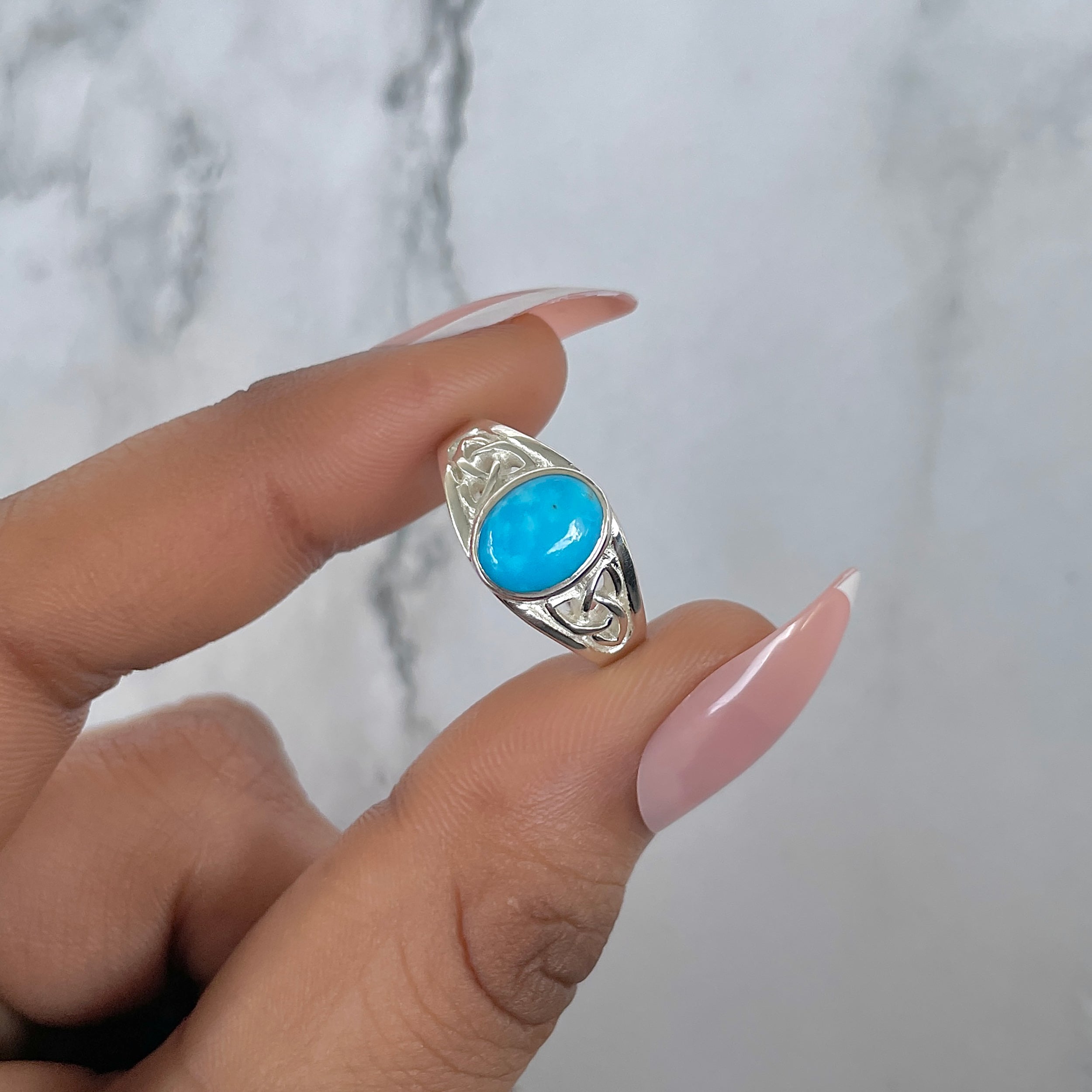 Turquoise Ring-(TRQ-RDR-1592.)