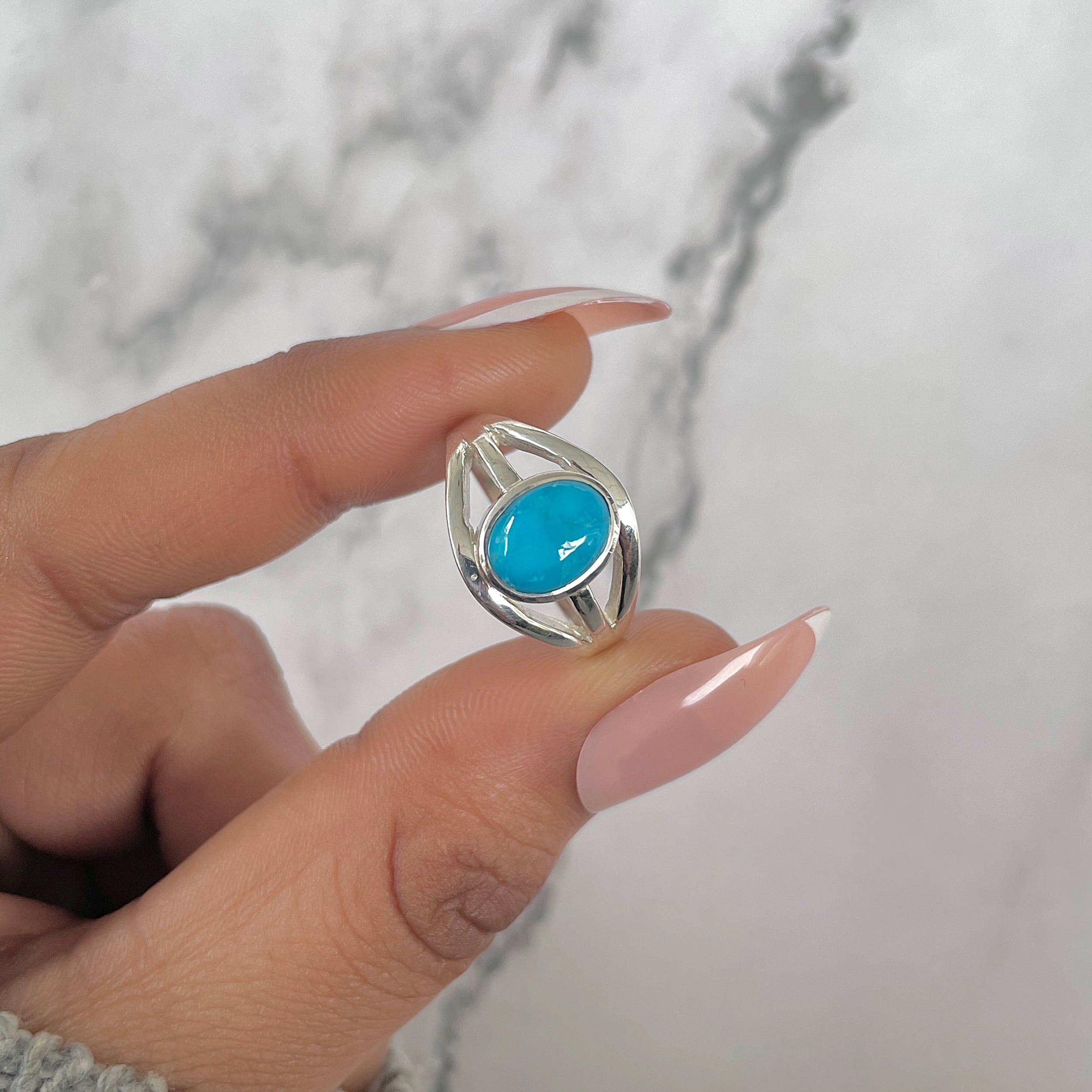 Turquoise Ring-(TRQ-RDR-1593.)