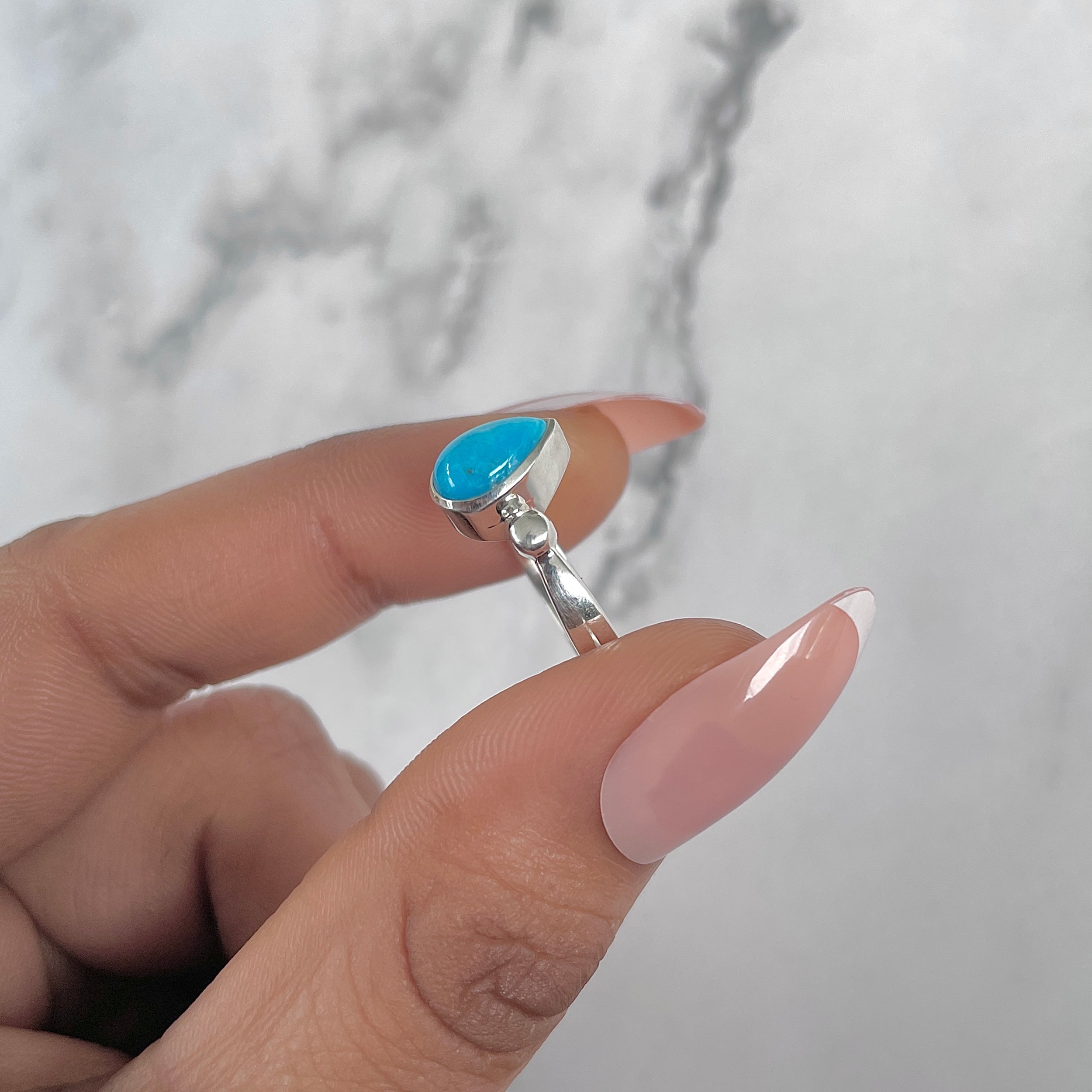 Turquoise Ring-(TRQ-RDR-1598.)