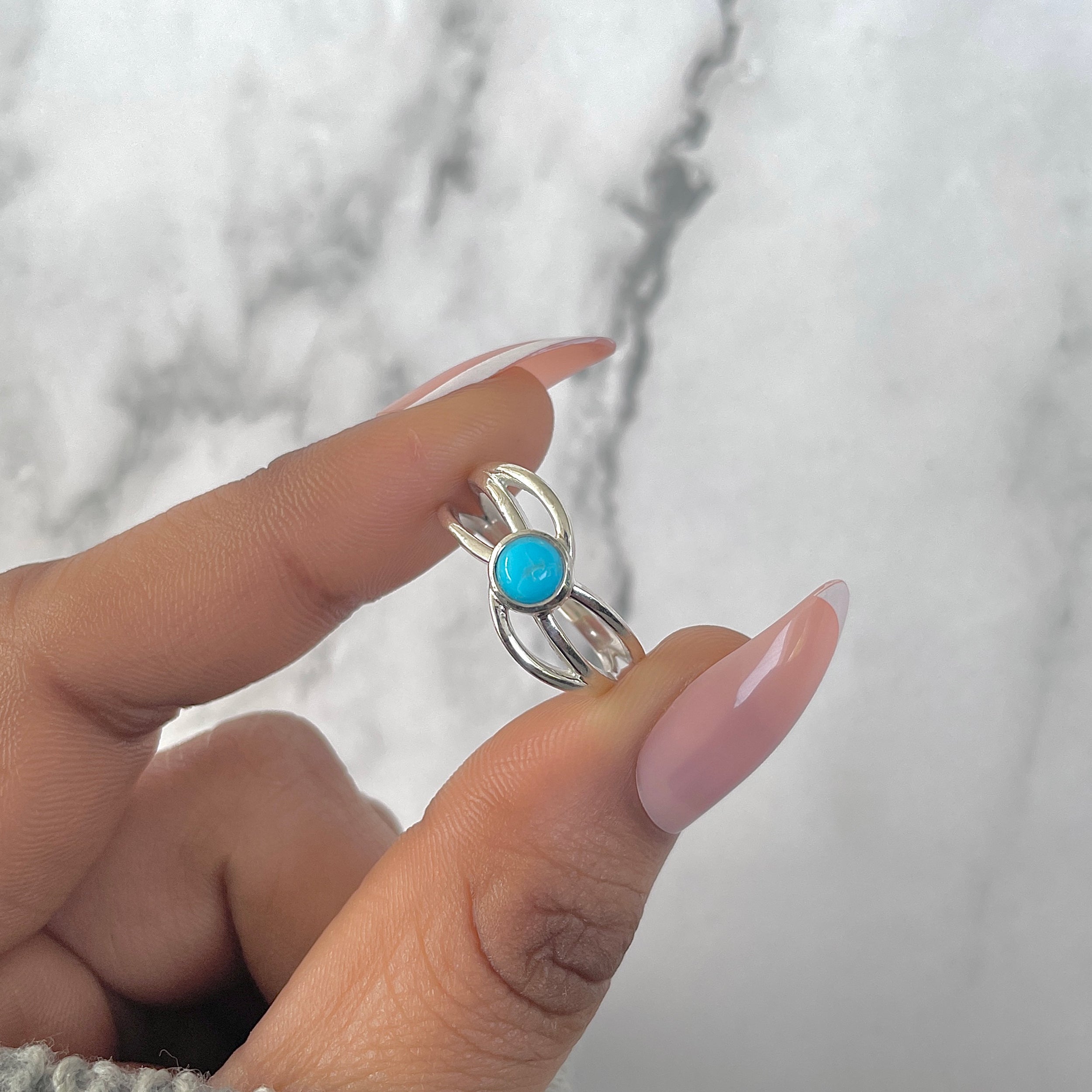 Turquoise Ring-(TRQ-RDR-1603.)