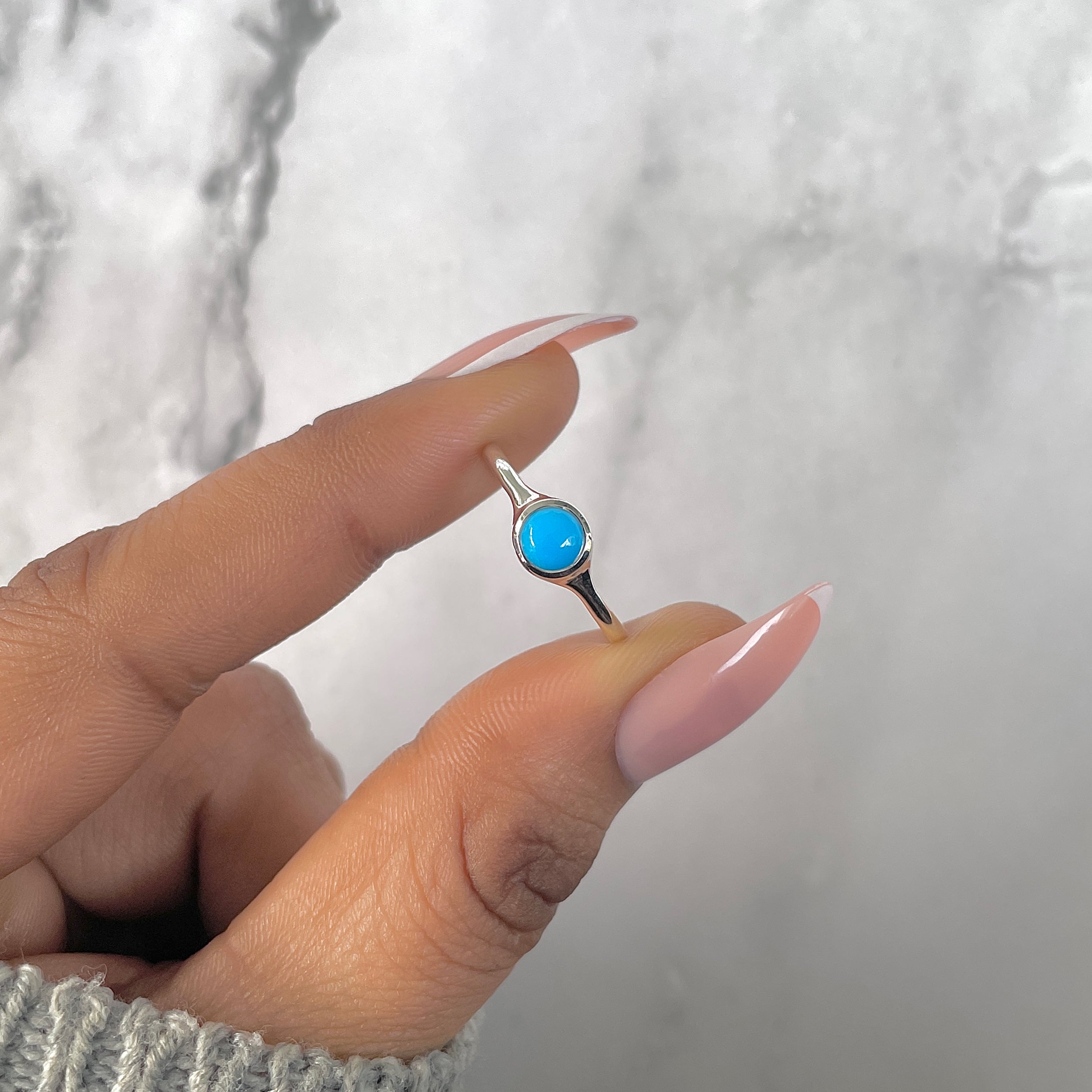 Turquoise Ring-(TRQ-RDR-2528.)
