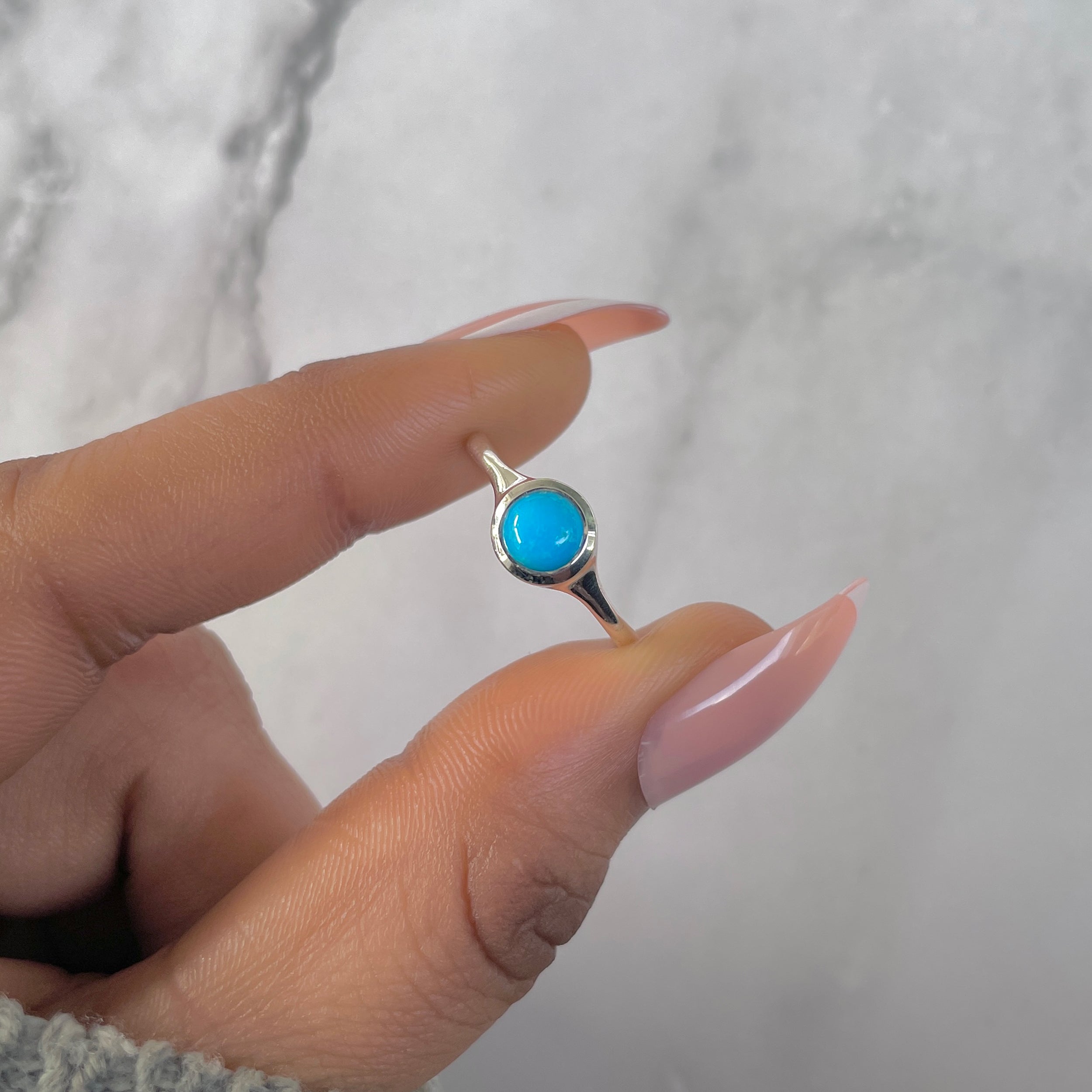 Turquoise Ring-(TRQ-RDR-2529.)