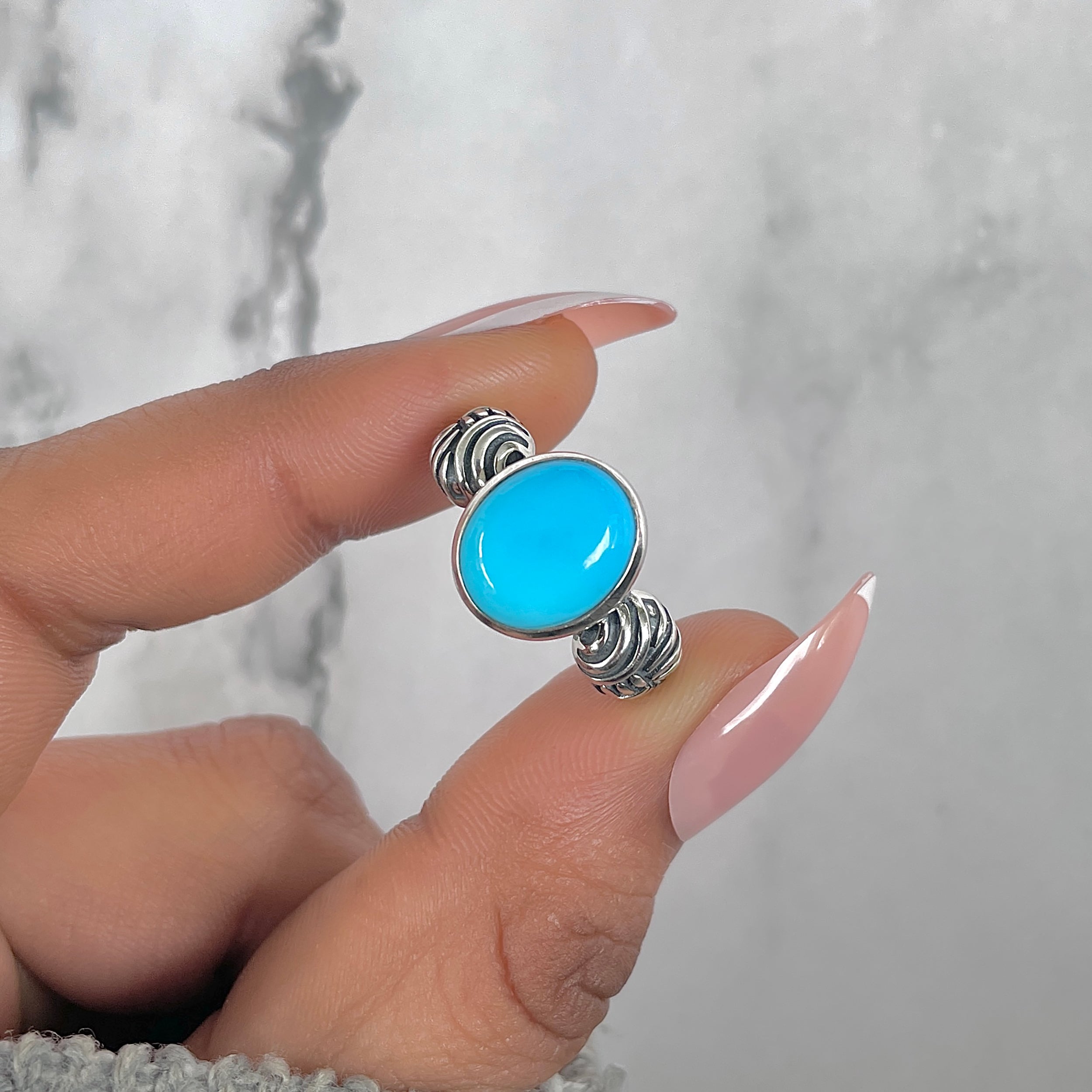 Turquoise Ring-(TRQ-RDR-271.)