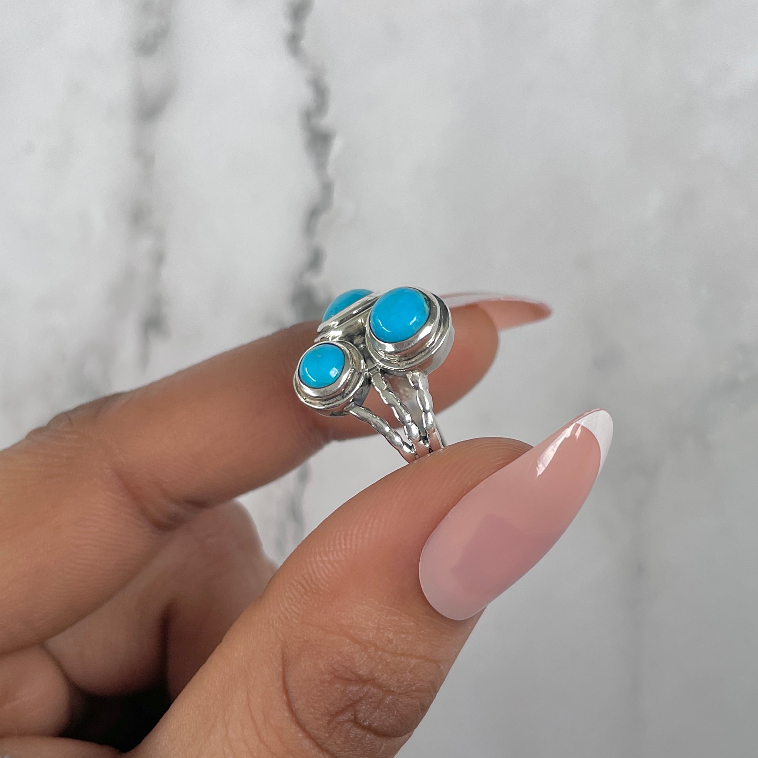 Turquoise Ring-(TRQ-RDR-336.)