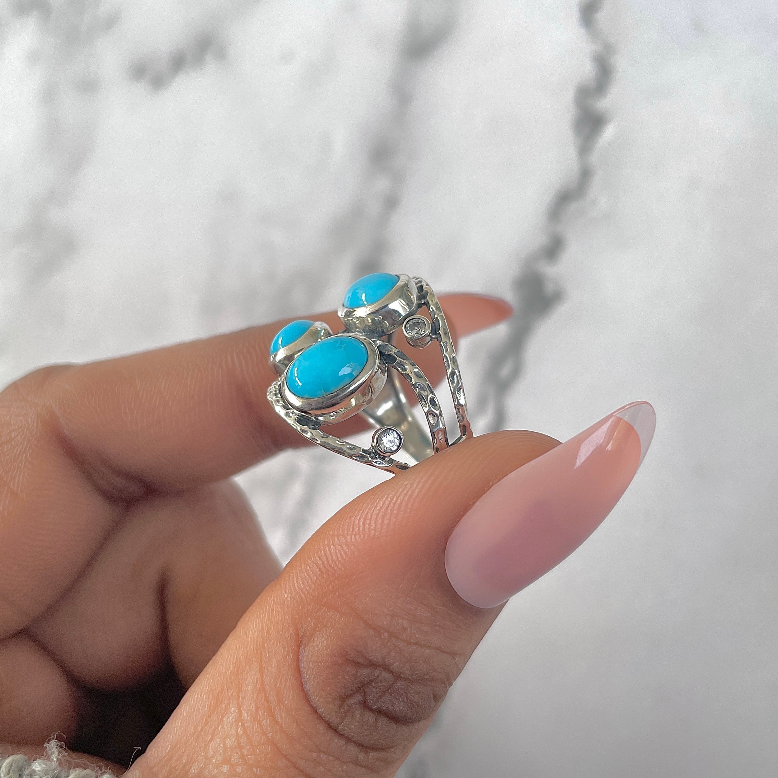 Turquoise Ring-(TRQ-RDR-337.)
