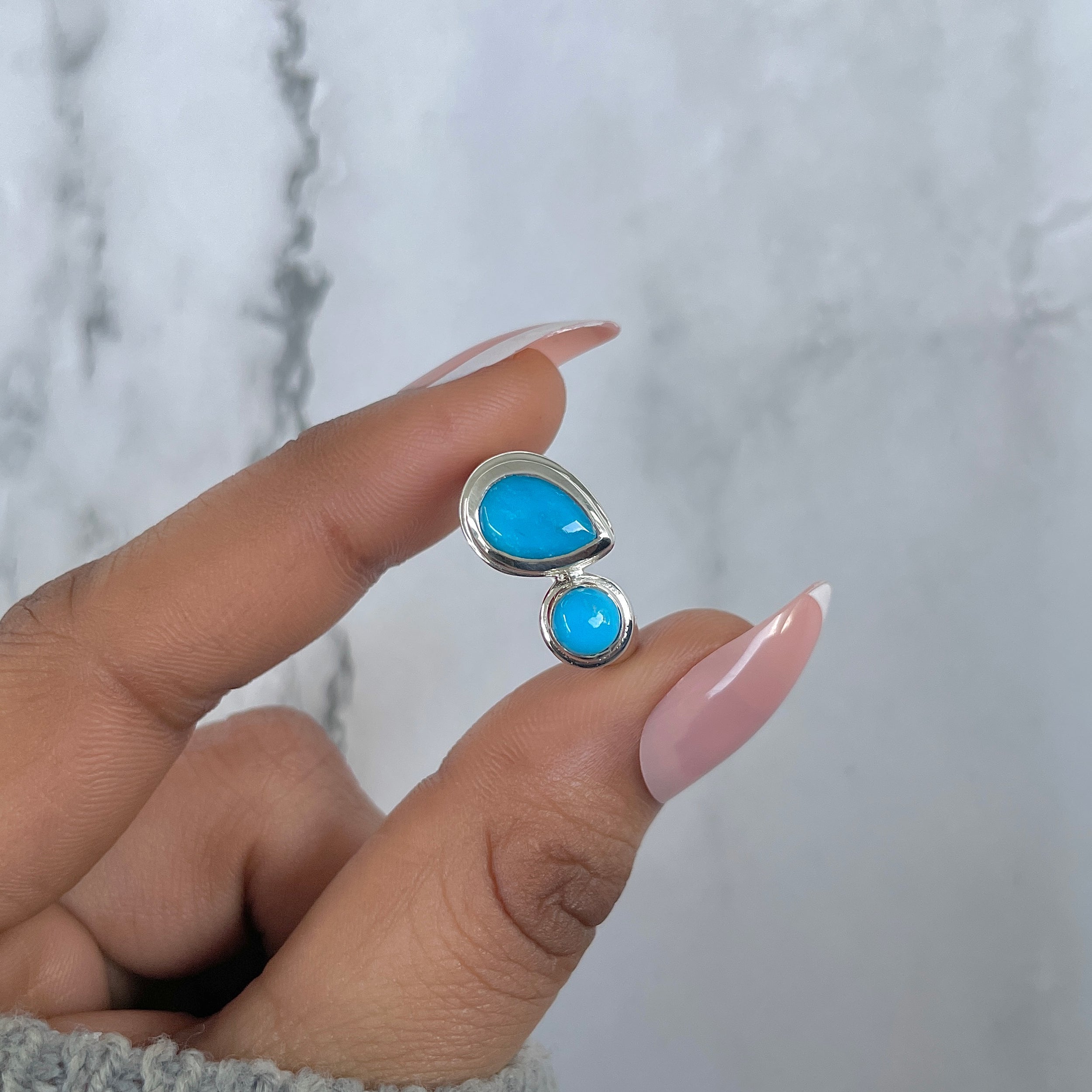 Turquoise Ring-(TRQ-RDR-47.)