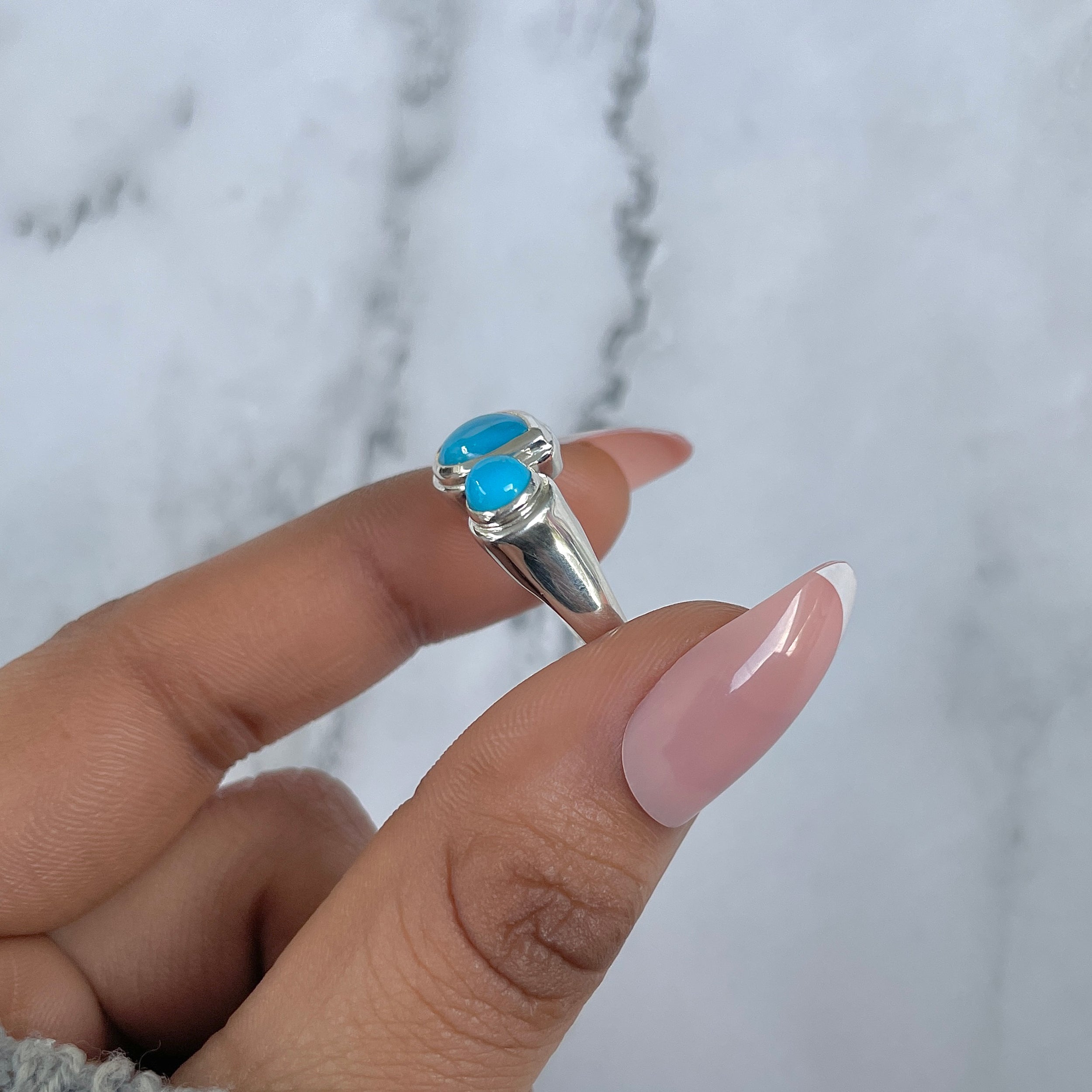 Turquoise Ring-(TRQ-RDR-47.)