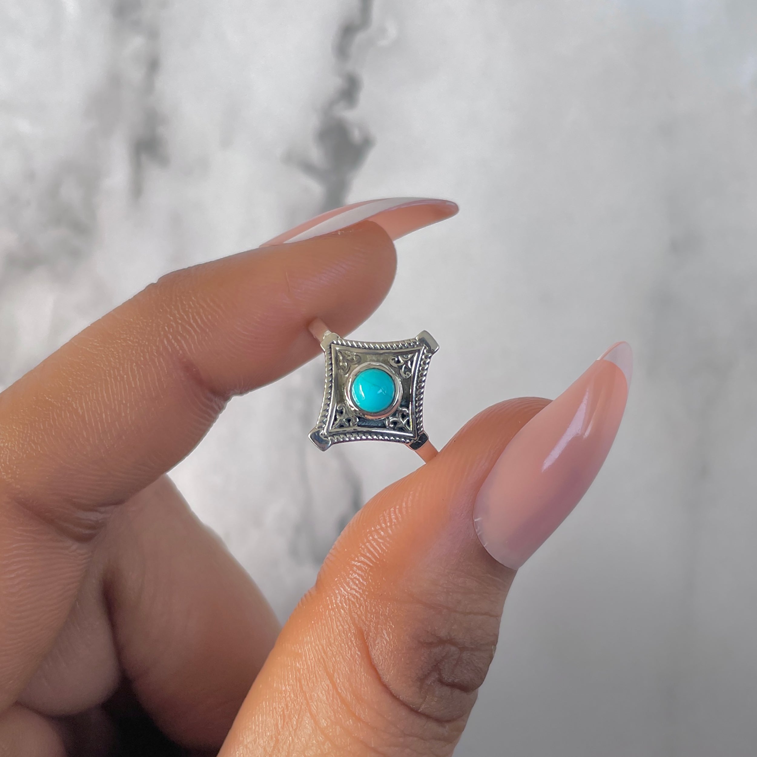 Turquoise Ring-(TRQ-RDR-750.)