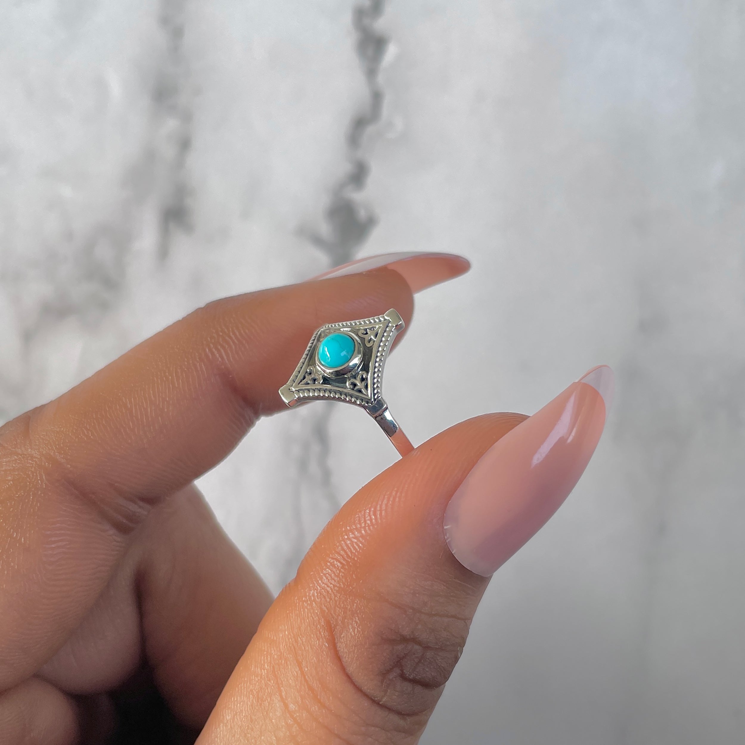 Turquoise Ring-(TRQ-RDR-750.)