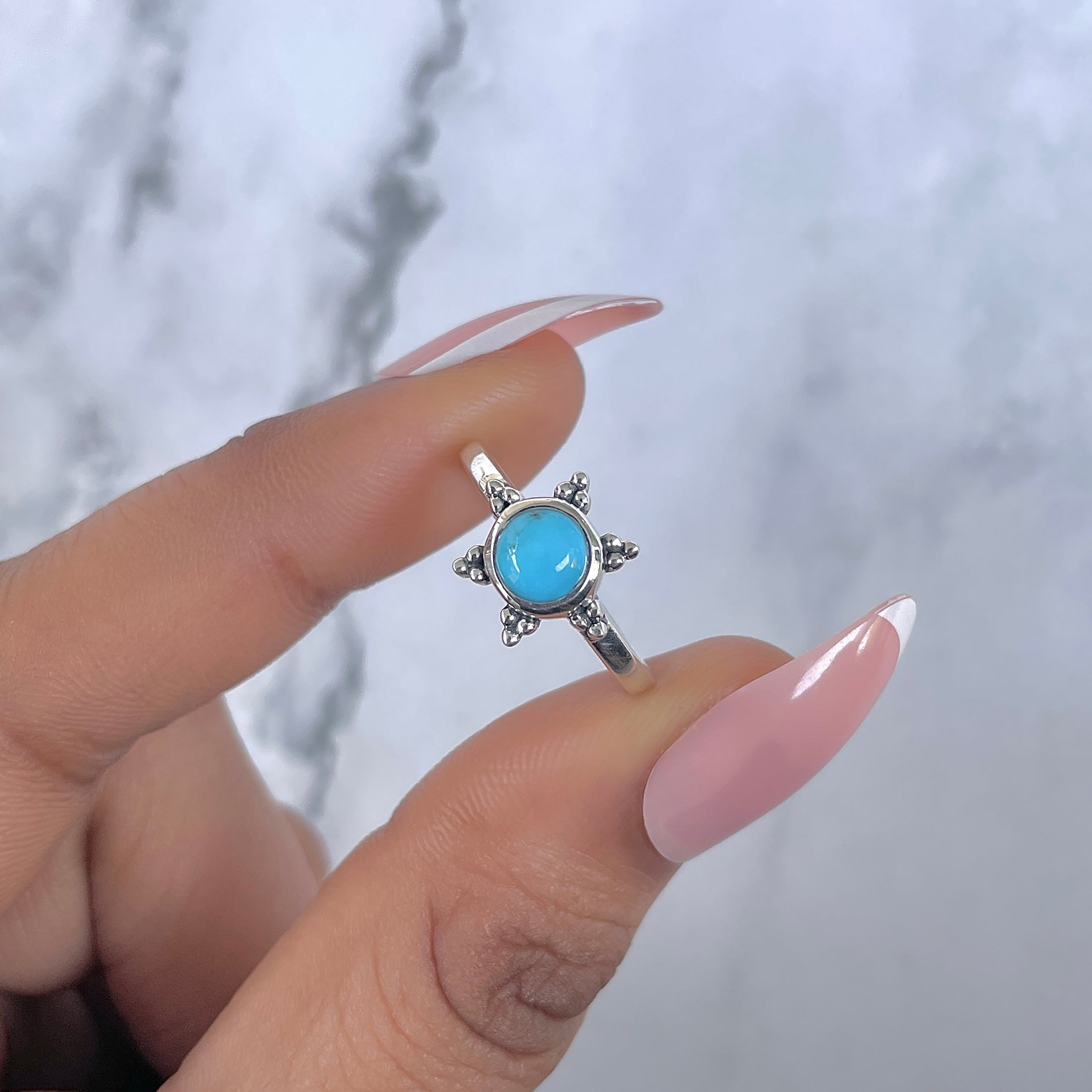 Turquoise Ring-(TRQ-RDR-759.)