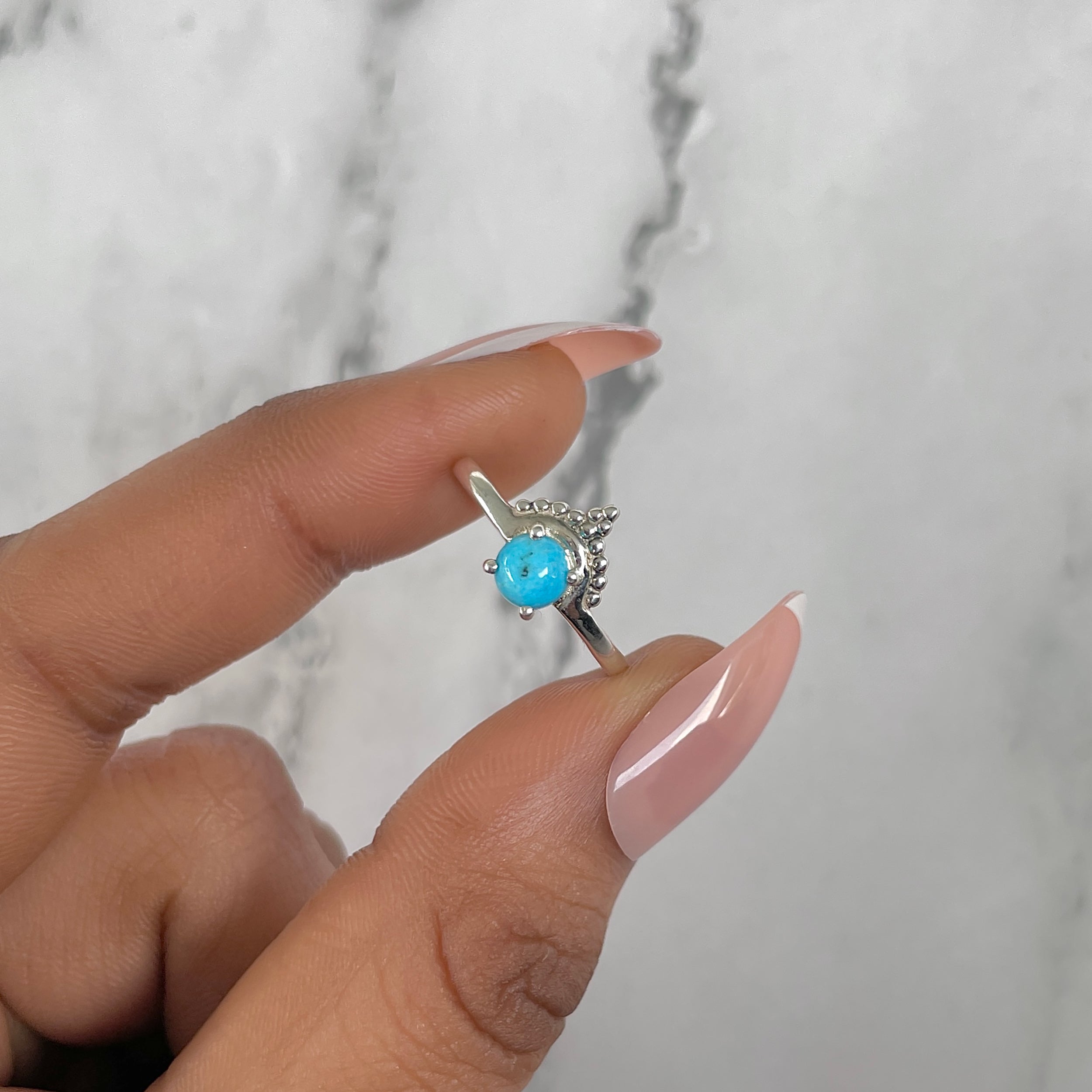 Turquoise Ring-(TRQ-RDR-789.)