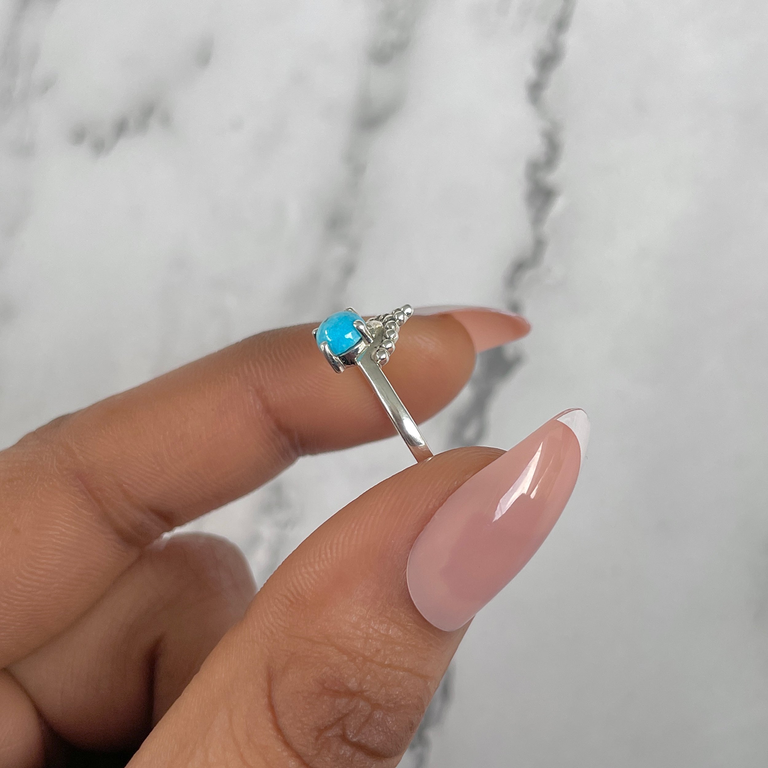 Turquoise Ring-(TRQ-RDR-789.)