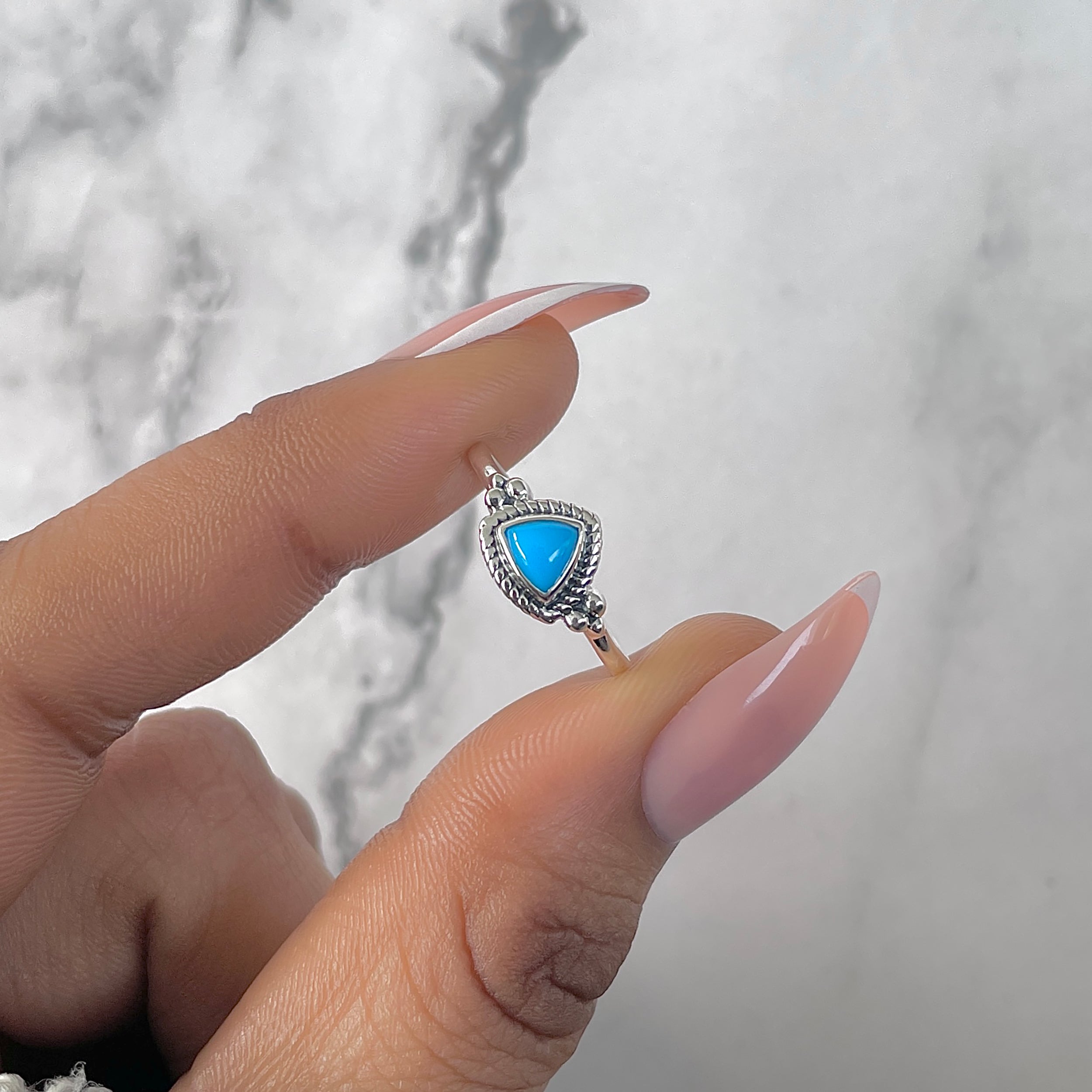 Turquoise Ring-(TRQ-RDR-810.)