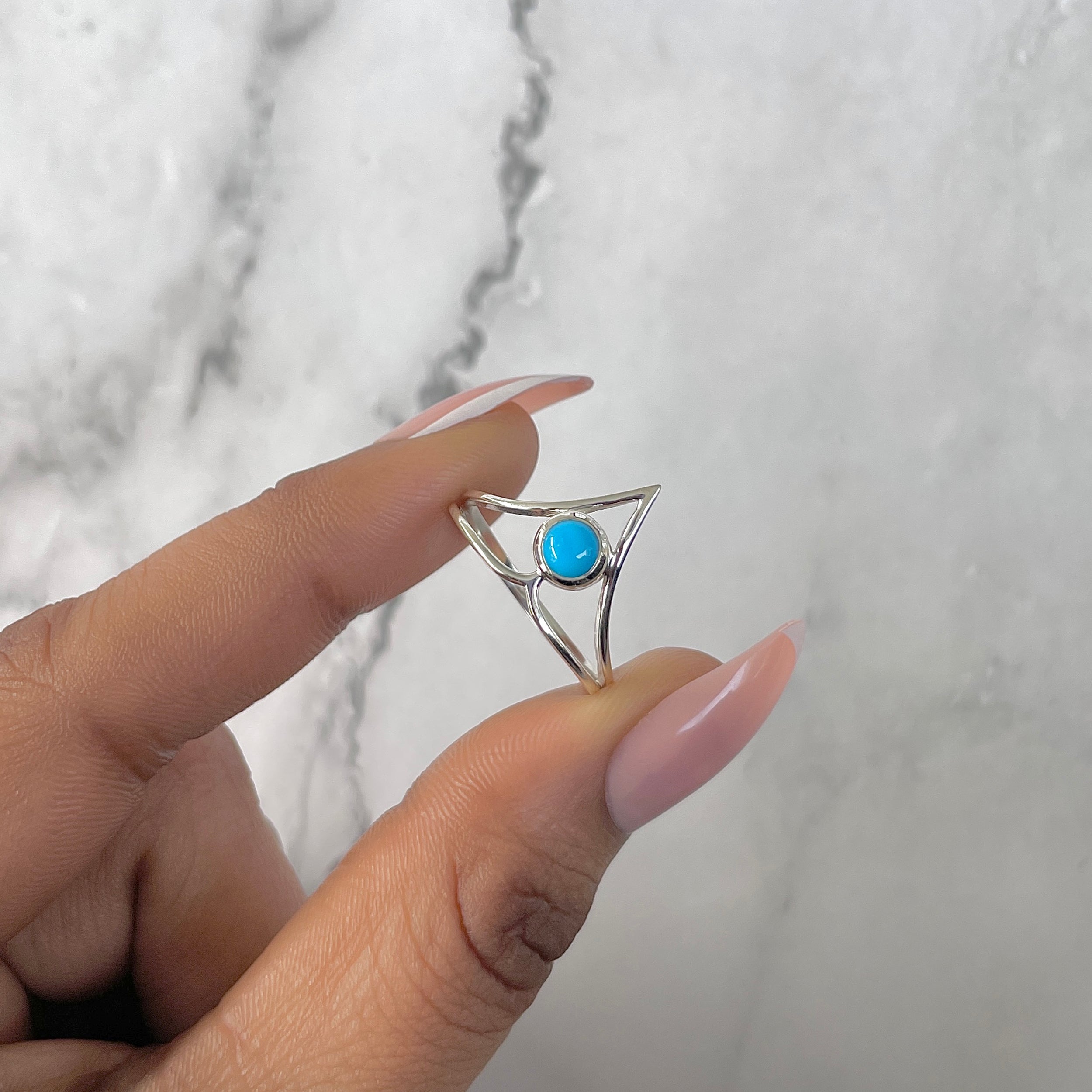 Turquoise Ring-(TRQ-RDR-843.)