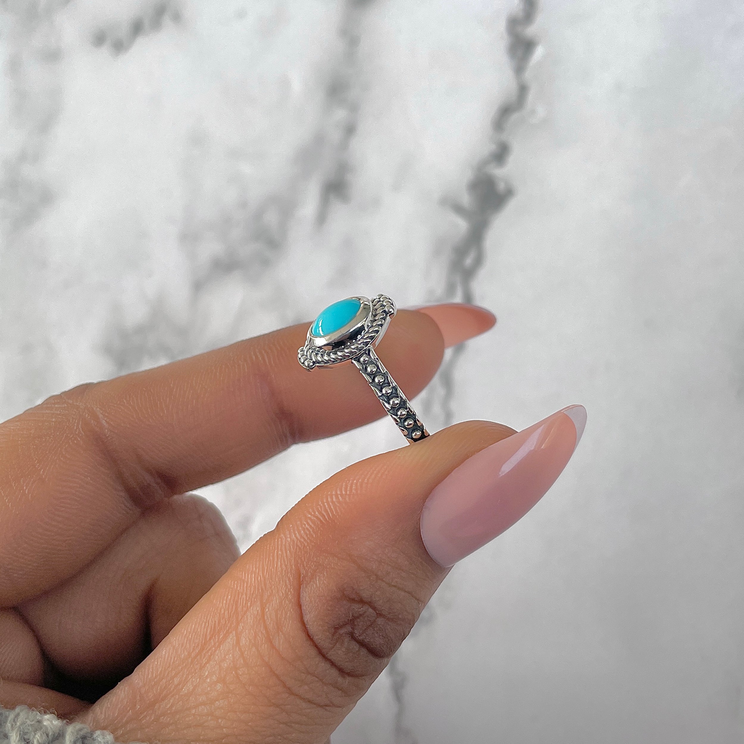 Turquoise Ring-(TRQ-RDR-865-A.)