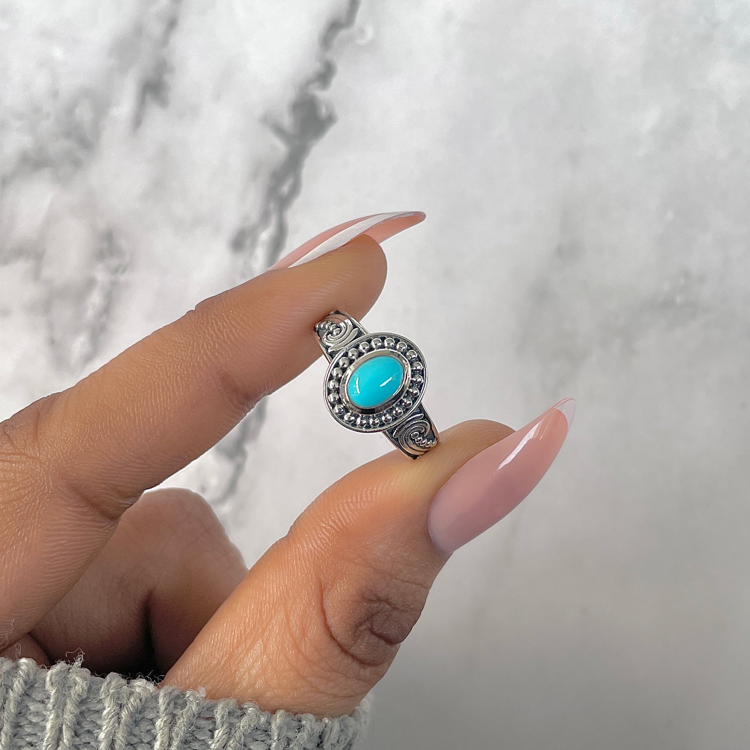 Turquoise Ring-(TRQ-RDR-916-A.)