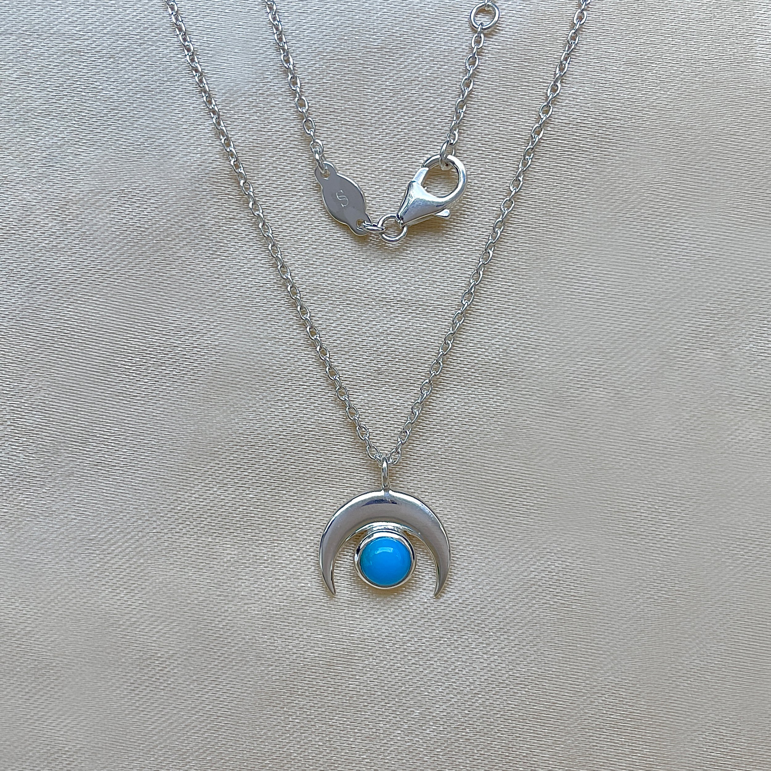 Turquoise Necklace-(TRQ-SN-82.)