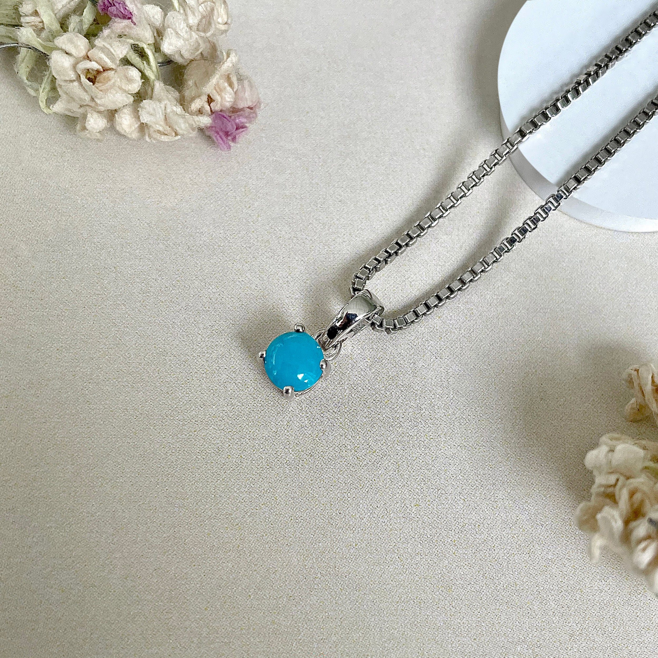 Turquoise Pendant-(TRQ-SP-1168.)