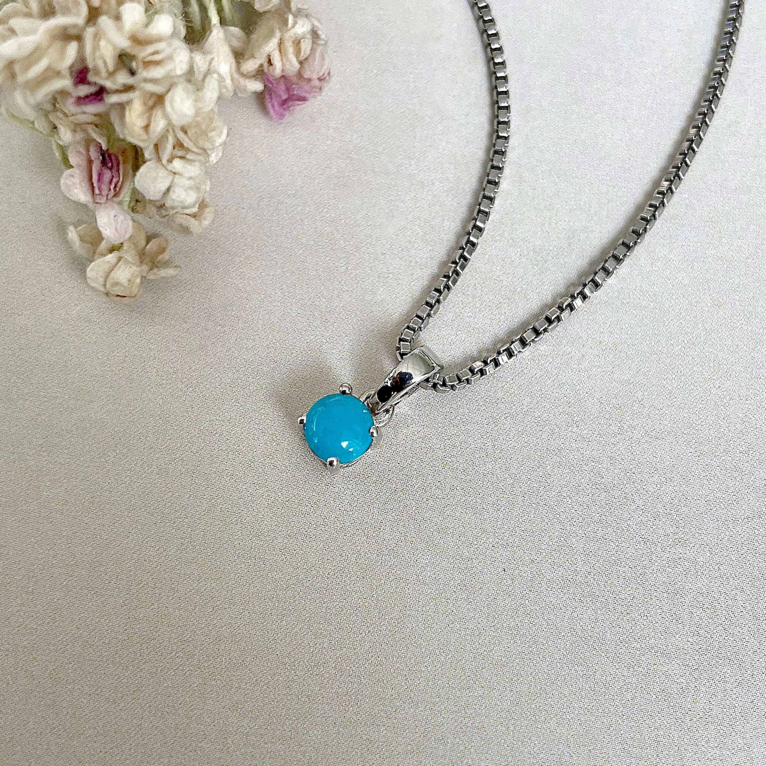 Turquoise Pendant-(TRQ-SP-1168.)