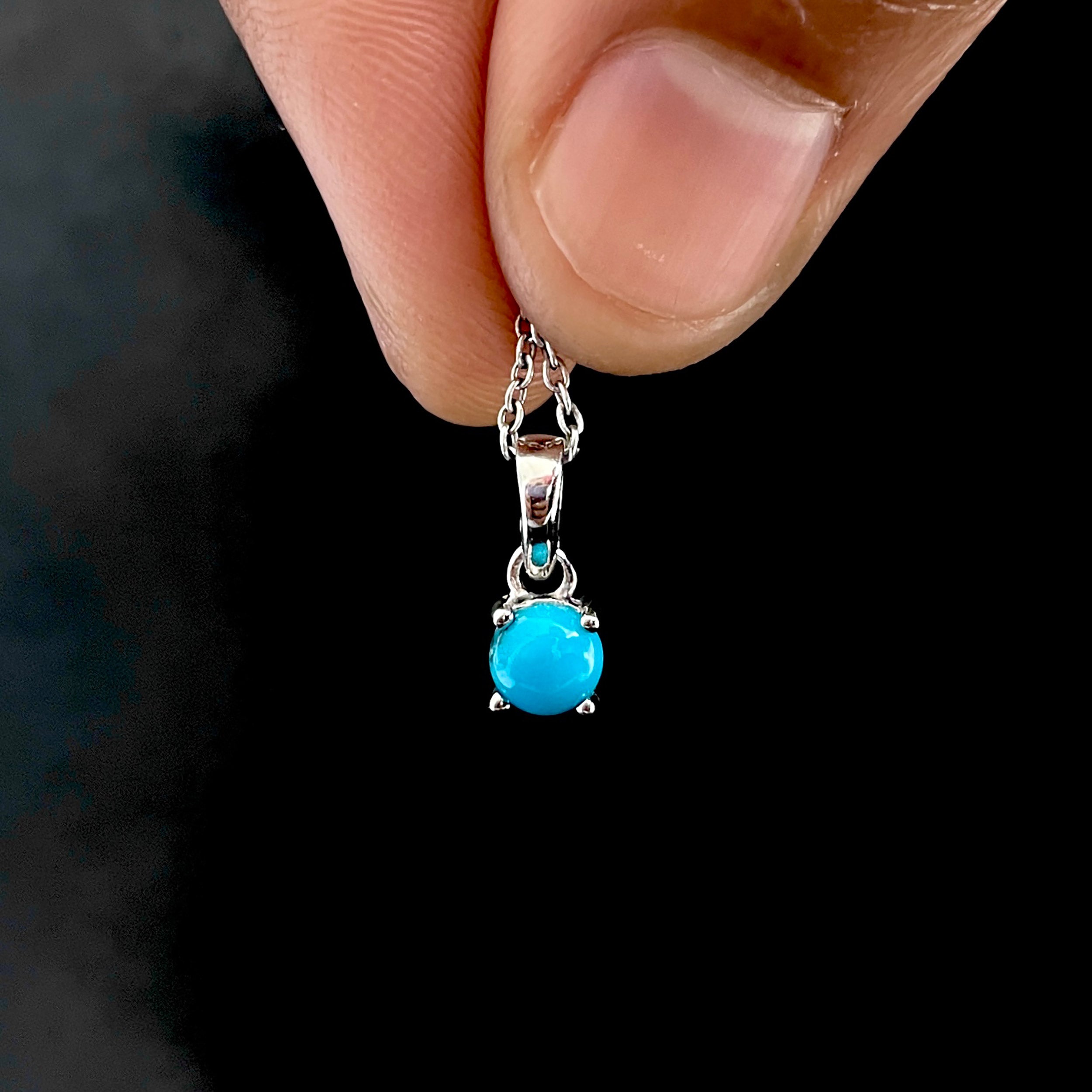 Turquoise Pendant-(TRQ-SP-1168.)