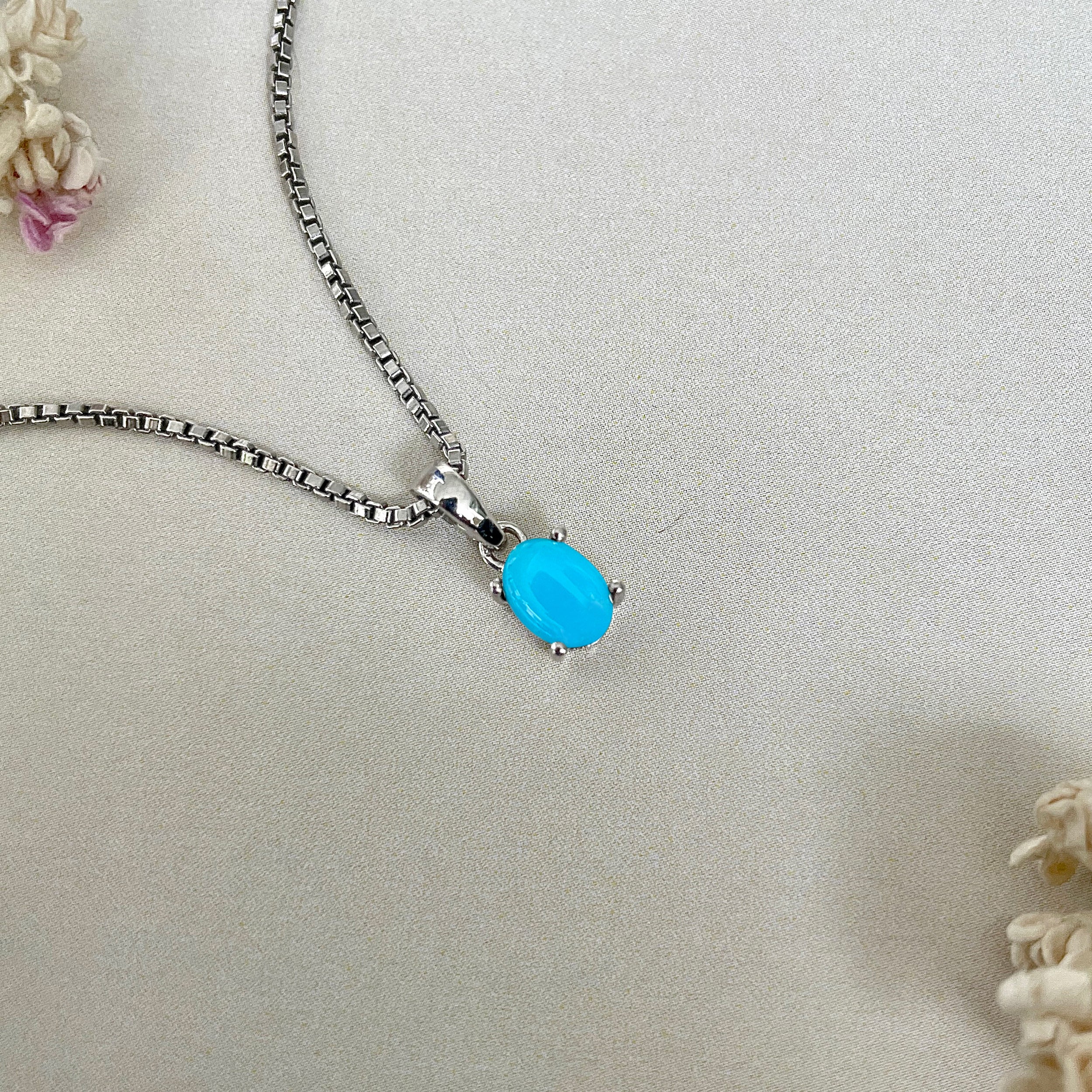 Turquoise Pendant-(TRQ-SP-1170.)