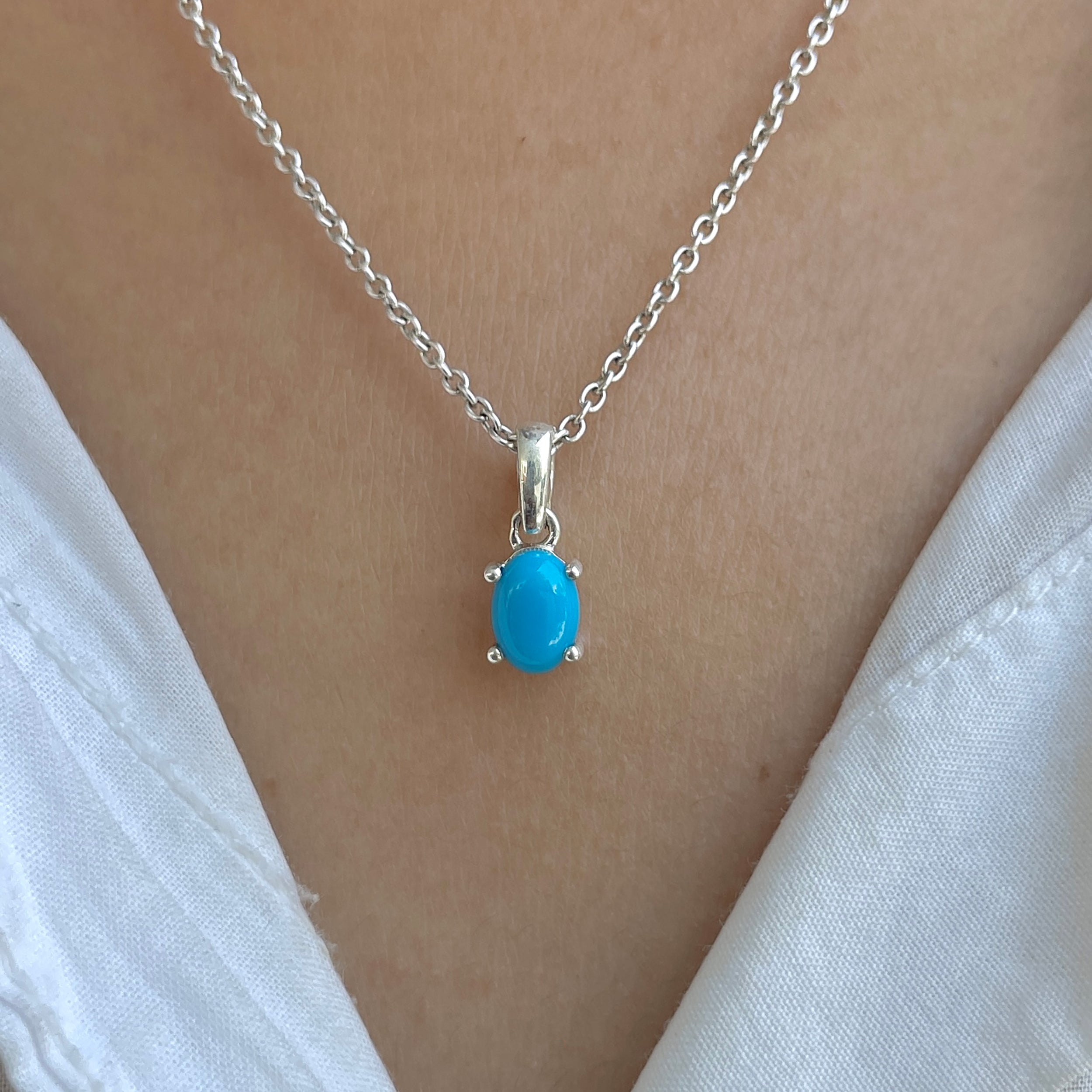 Turquoise Pendant-(TRQ-SP-1170.)