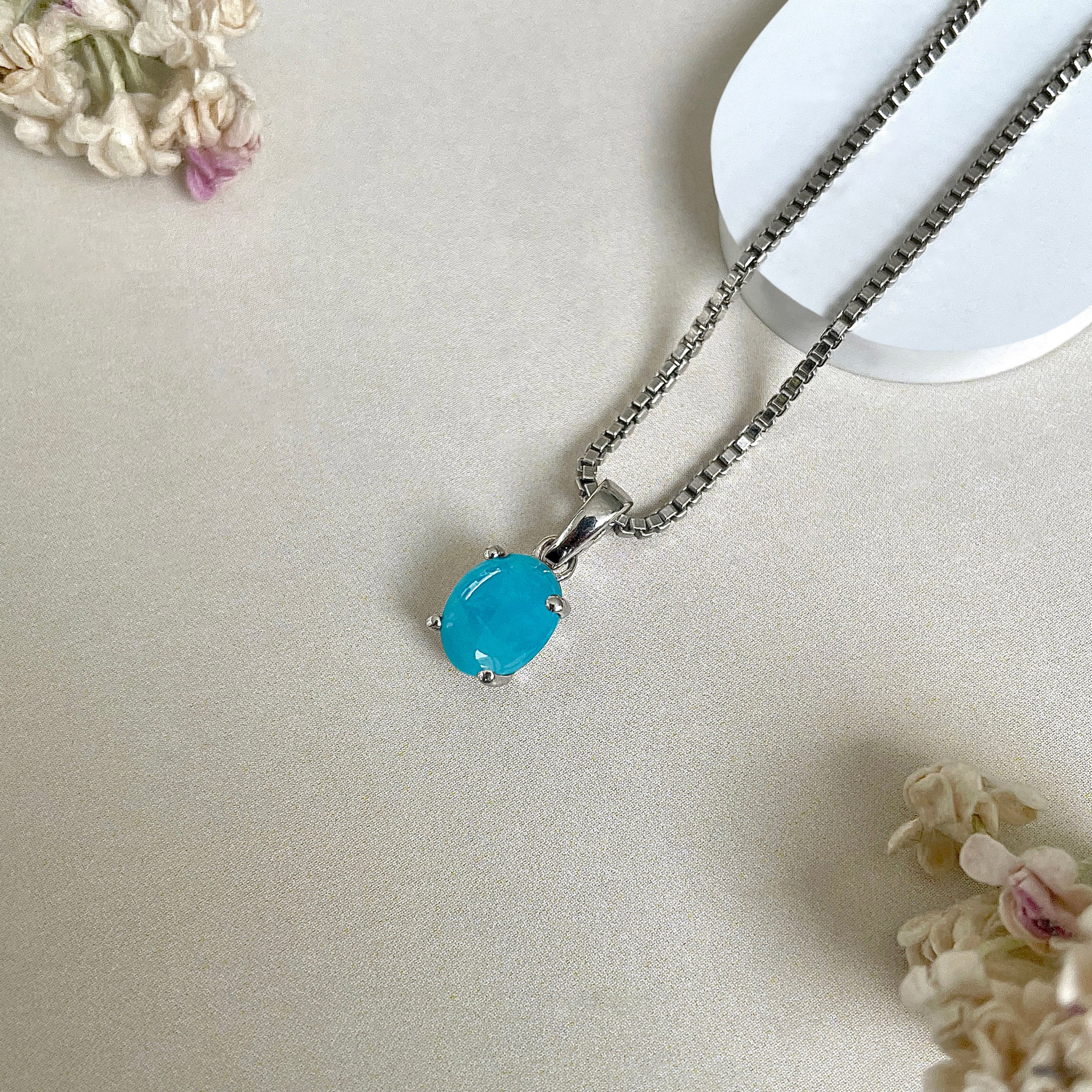 Turquoise Pendant-(TRQ-SP-1171.)