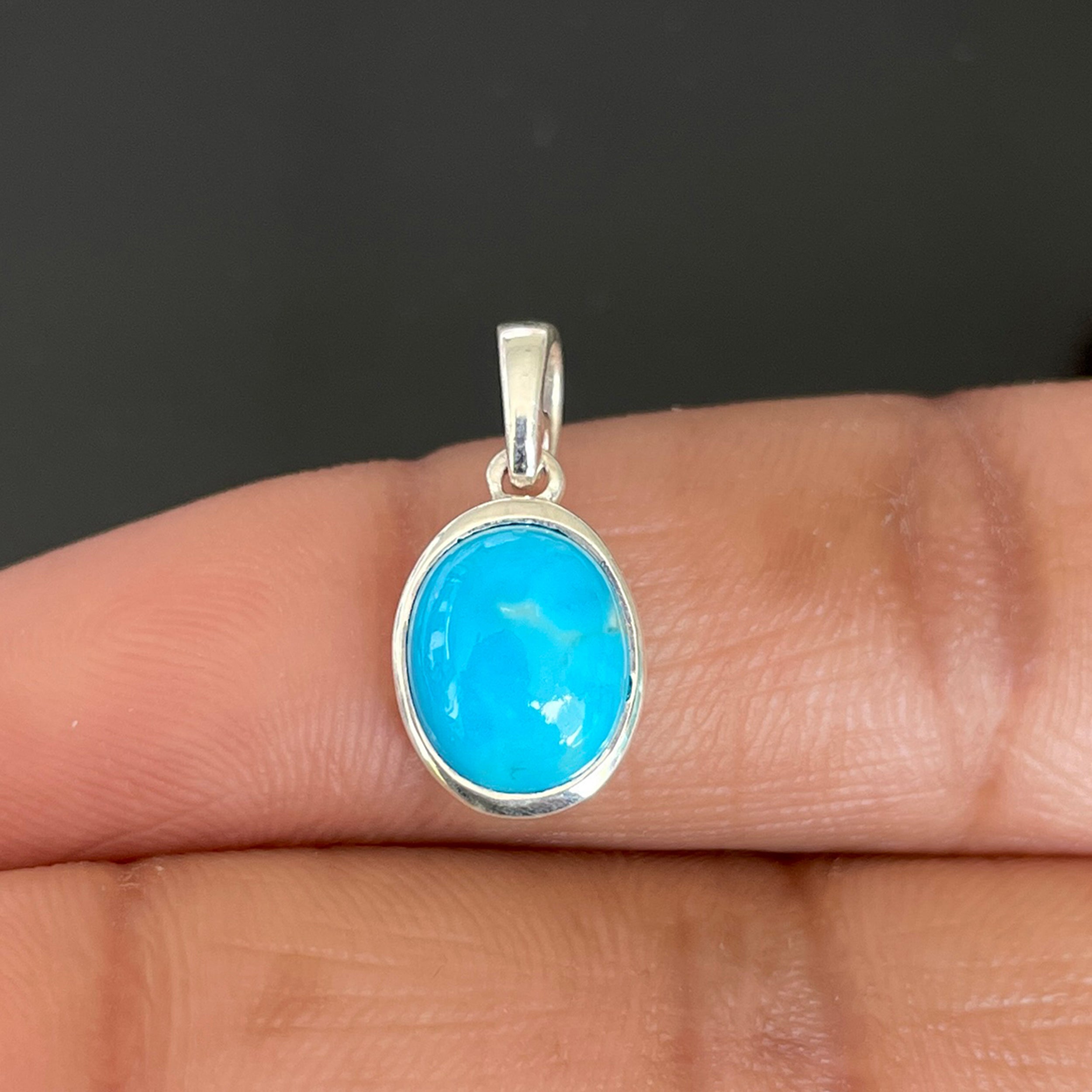 Turquoise Pendant-(TRQ-SP-682.)