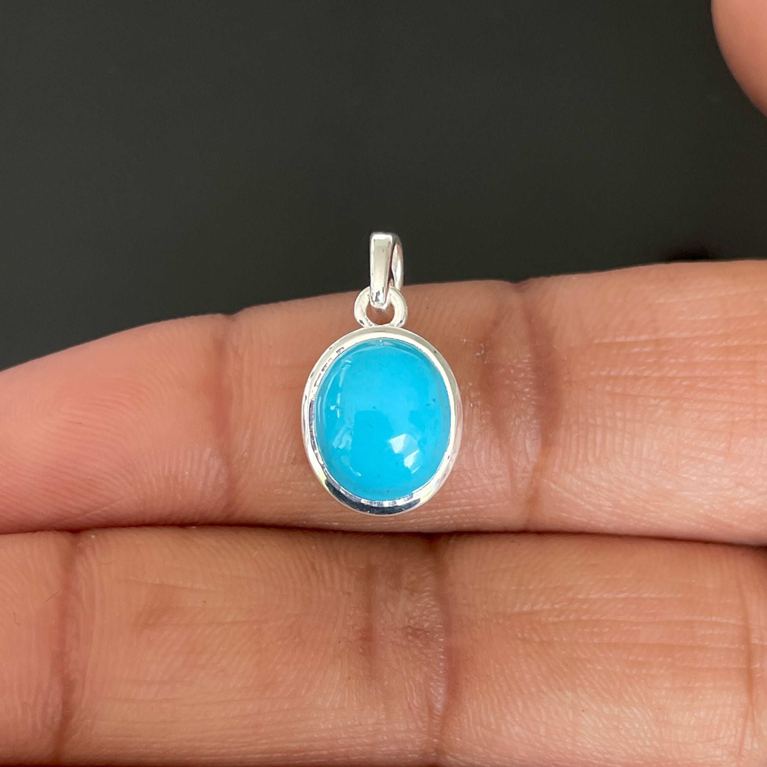 Turquoise Pendant-(TRQ-SP-684.)