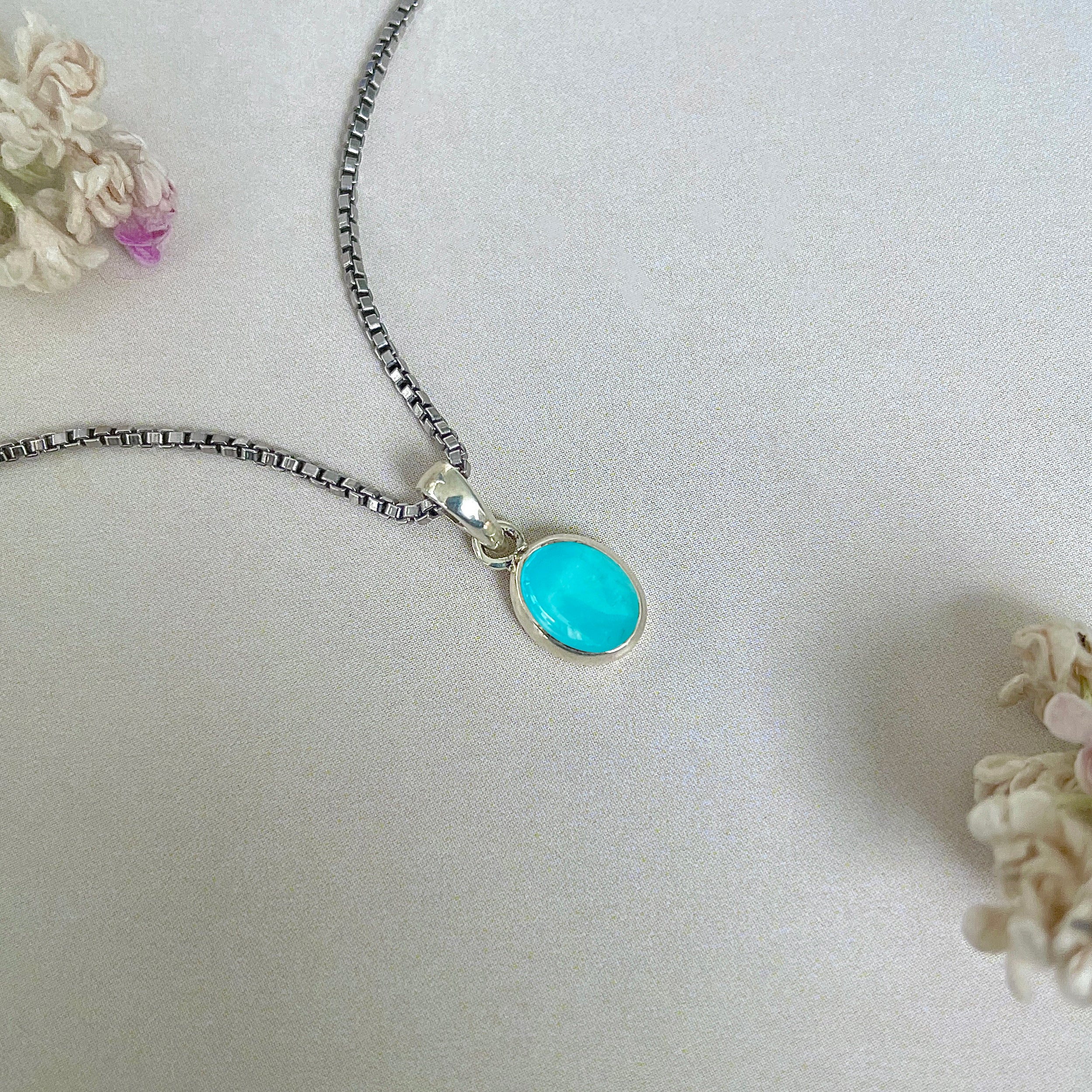 Turquoise Pendant-(TRQ-SP-685.)