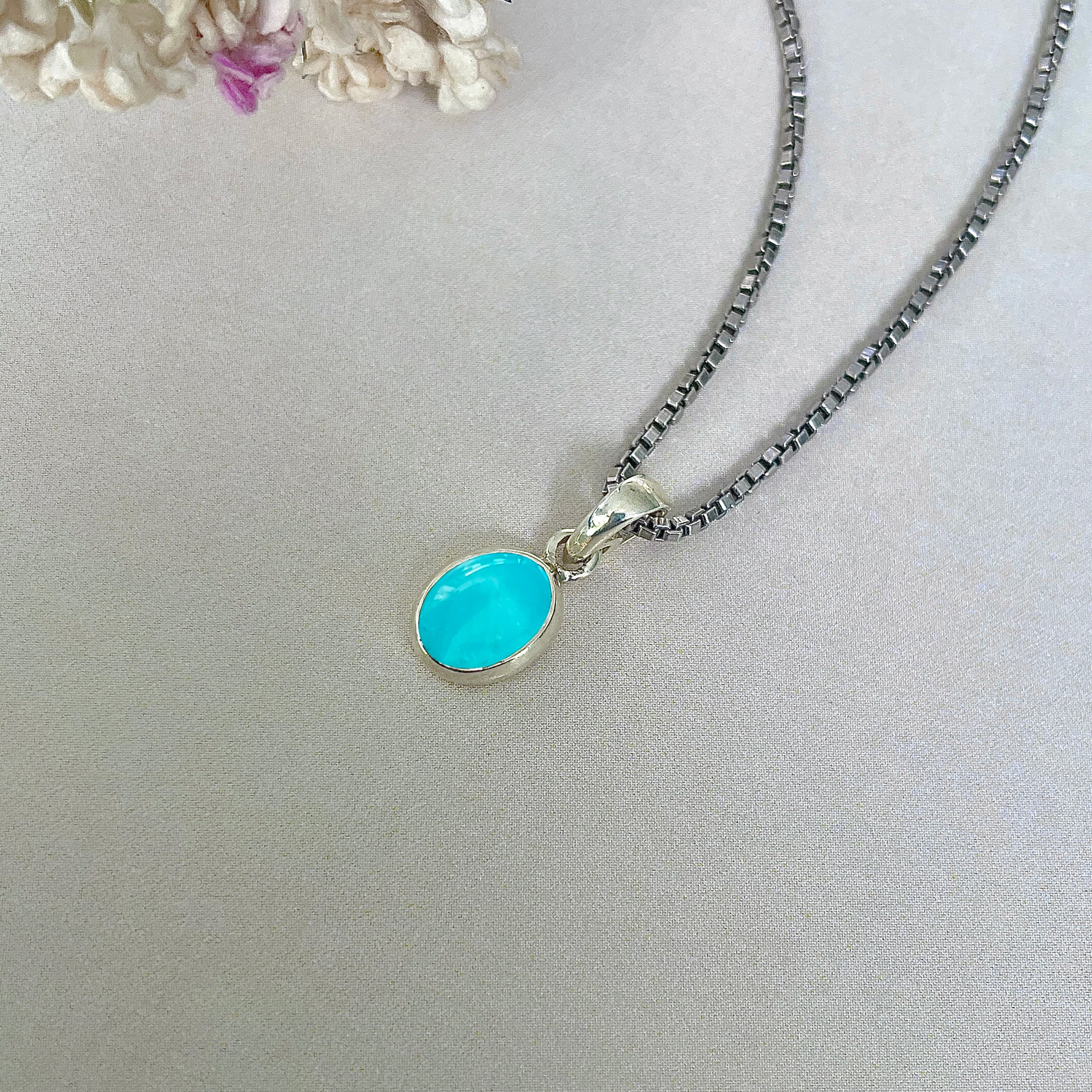 Turquoise Pendant-(TRQ-SP-685.)