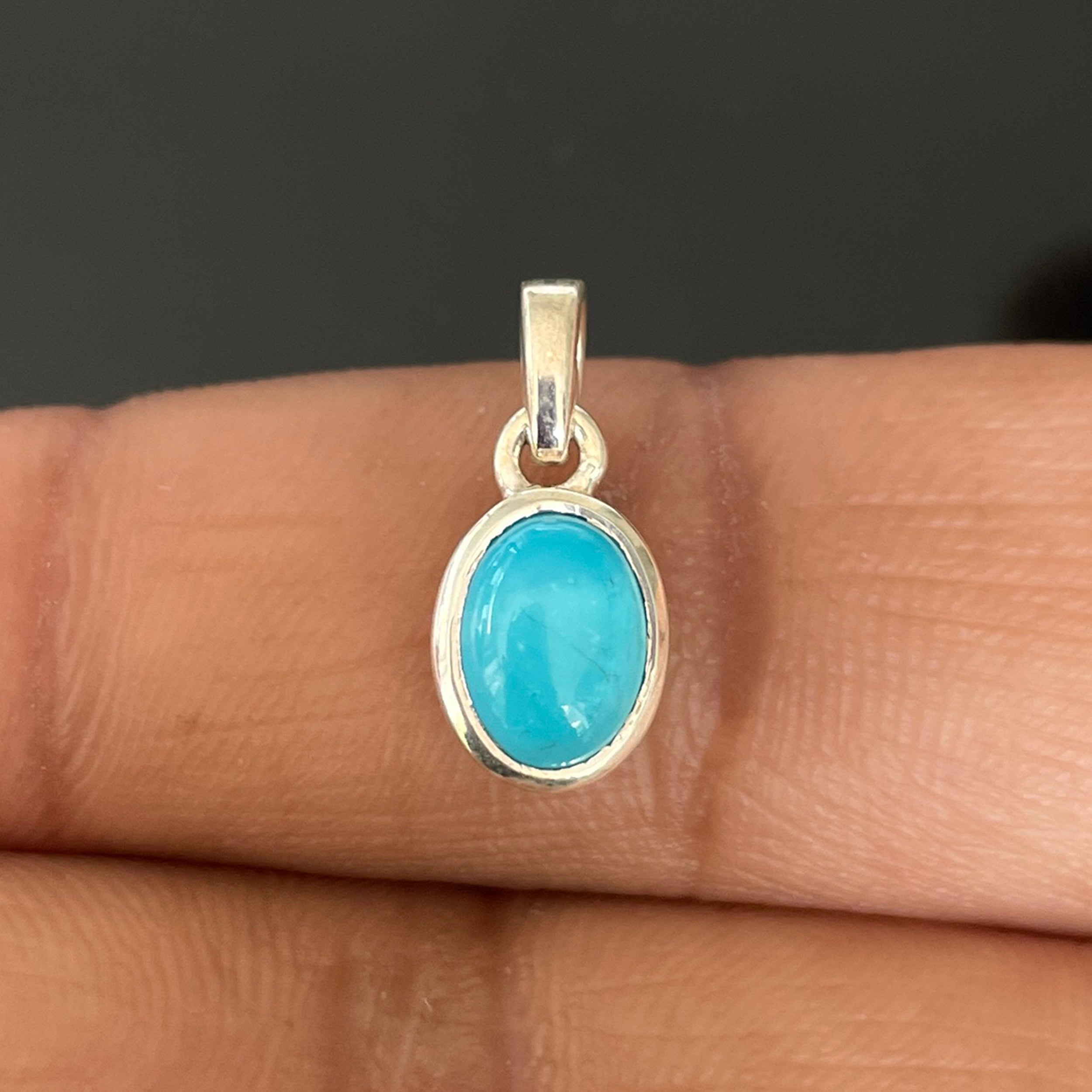 Turquoise Pendant-(TRQ-SP-685.)