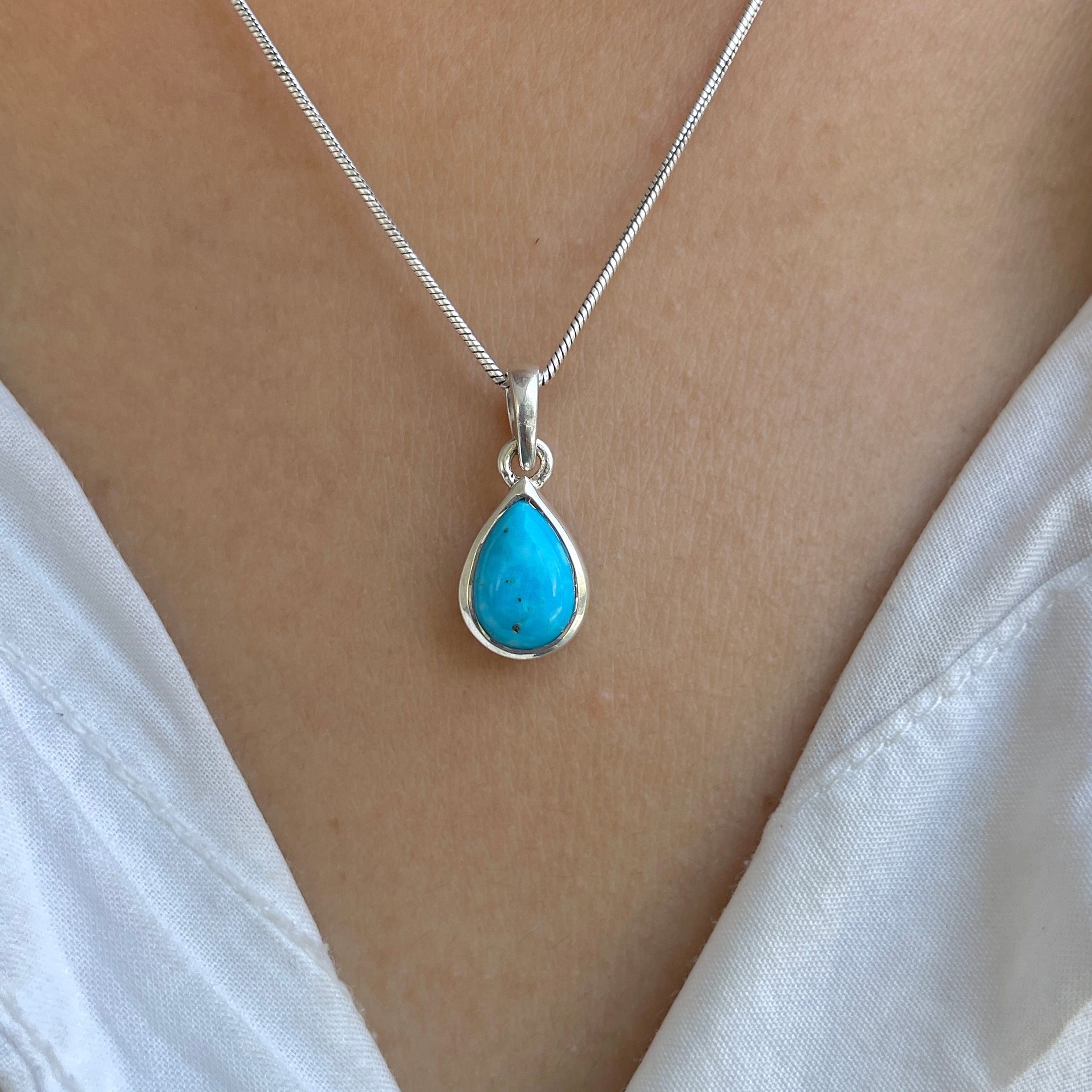 Turquoise Pendant-(TRQ-SP-944.)