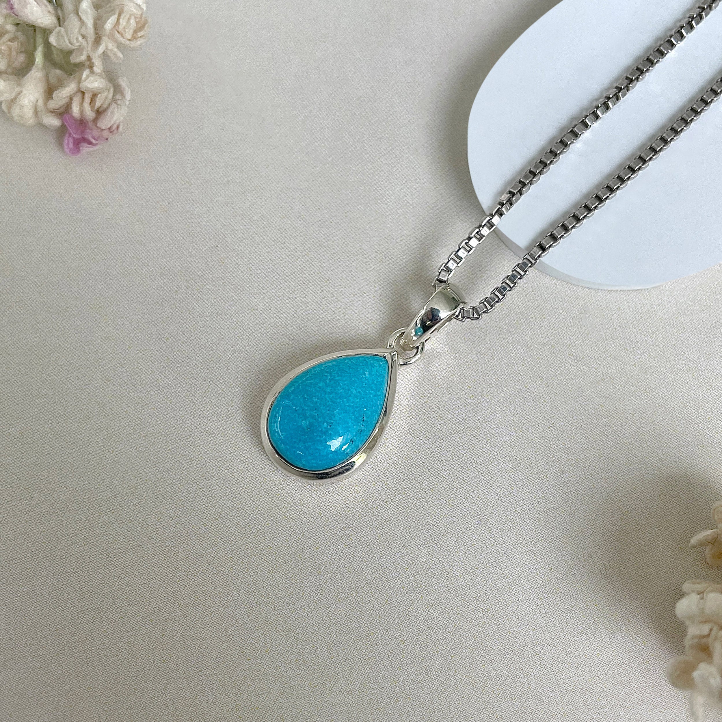 Turquoise Pendant-(TRQ-SP-946.)