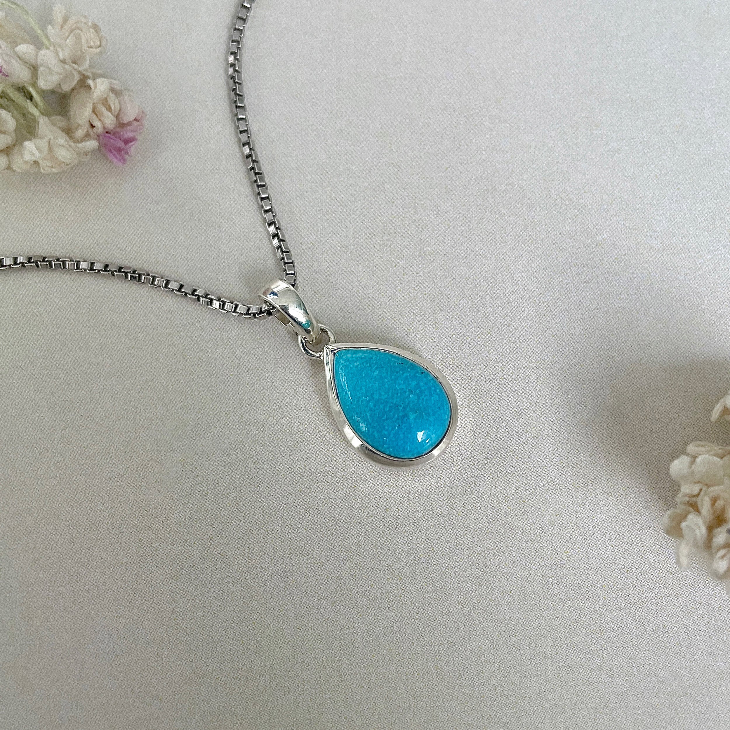 Turquoise Pendant-(TRQ-SP-946.)