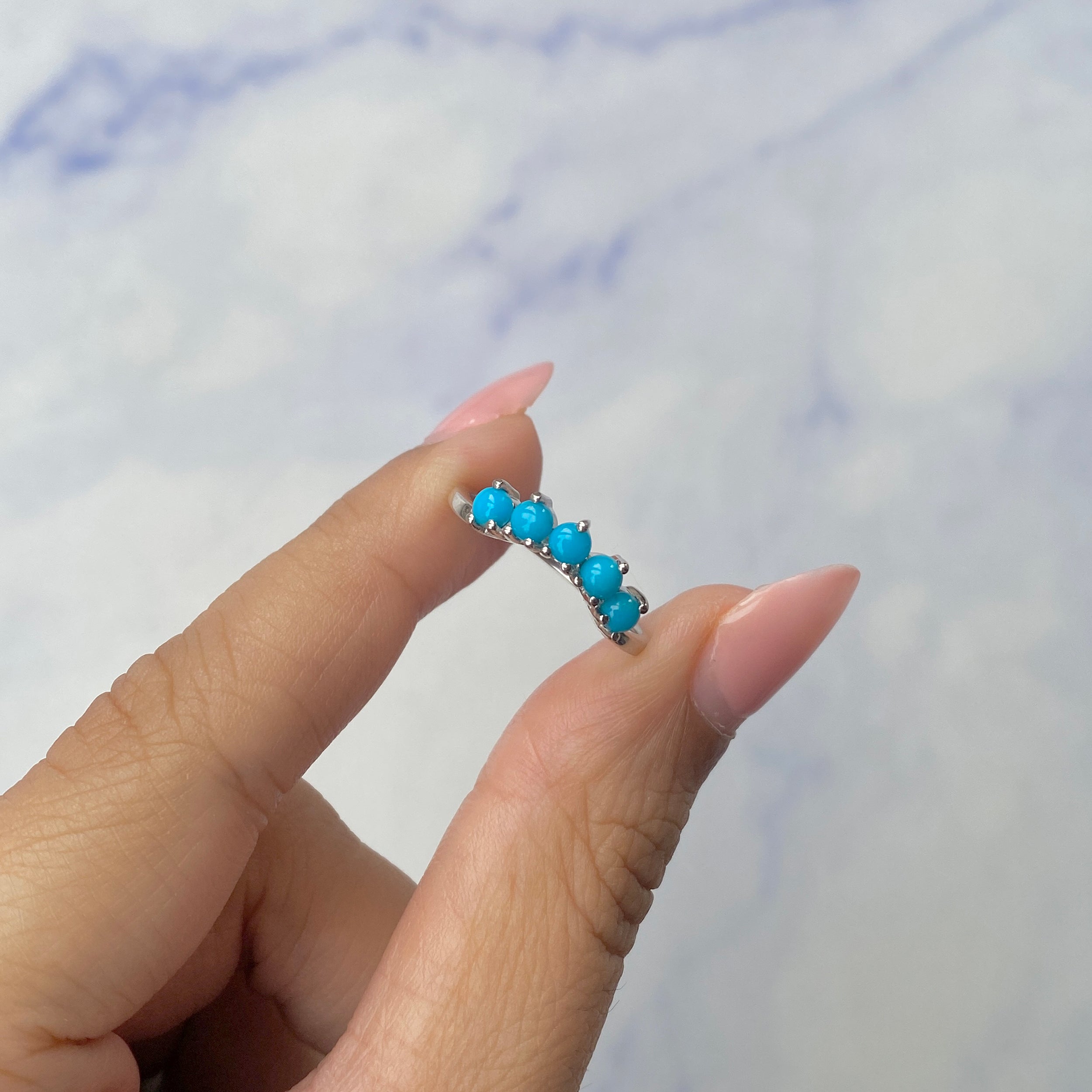 Turquoise Ring-(TRQ-SR-1634.)
