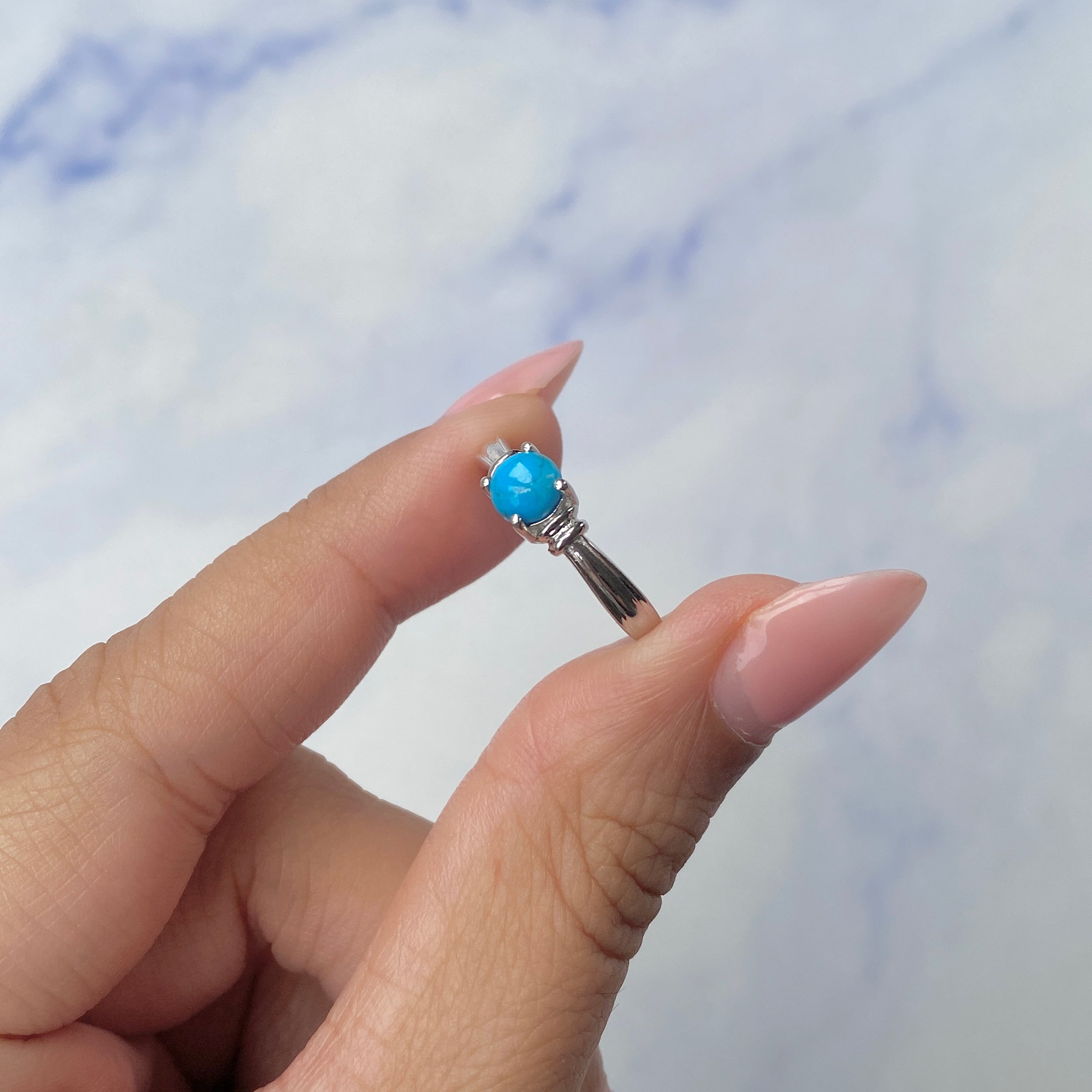 Turquoise Ring-(TRQ-SR-1643.)