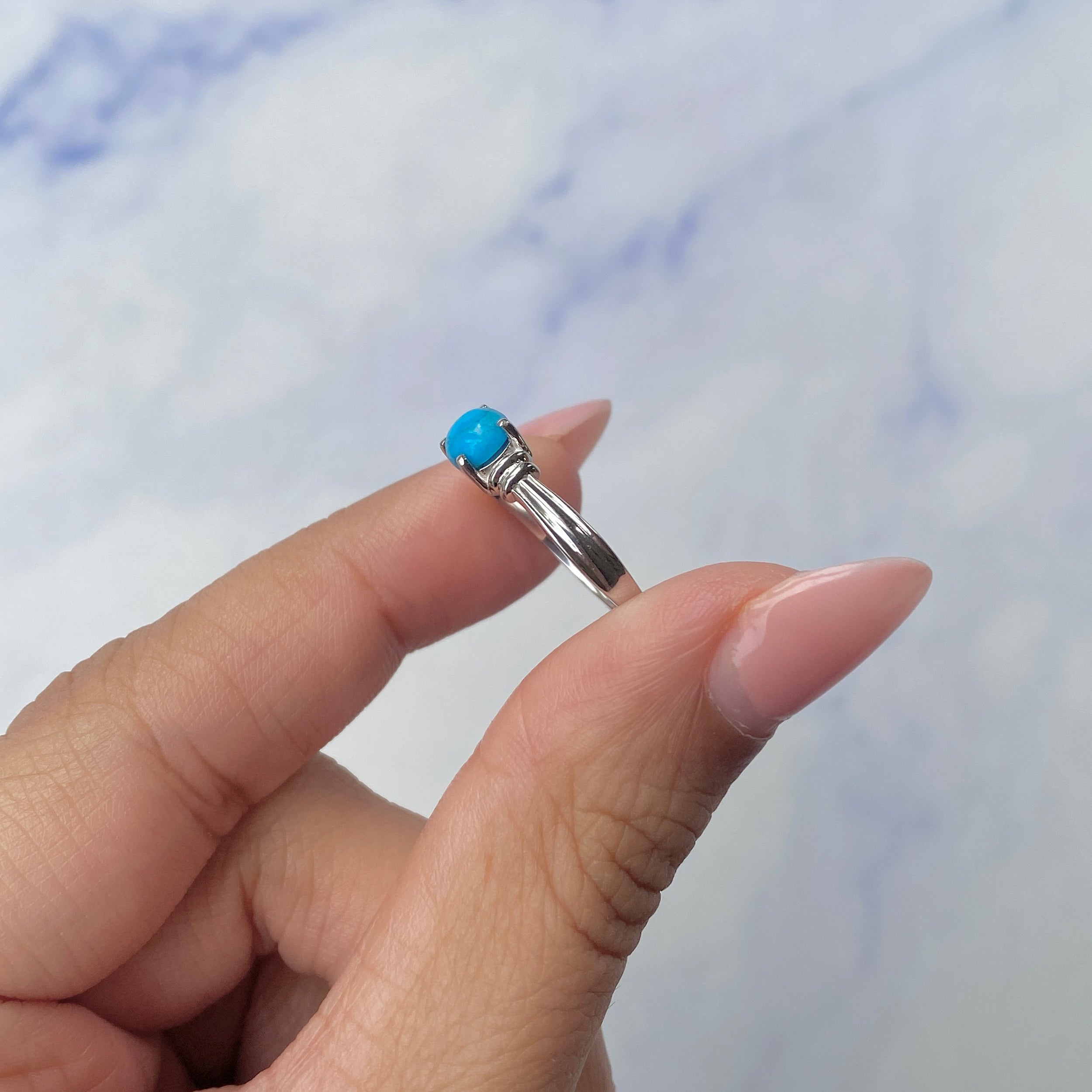 Turquoise Ring-(TRQ-SR-1643.)