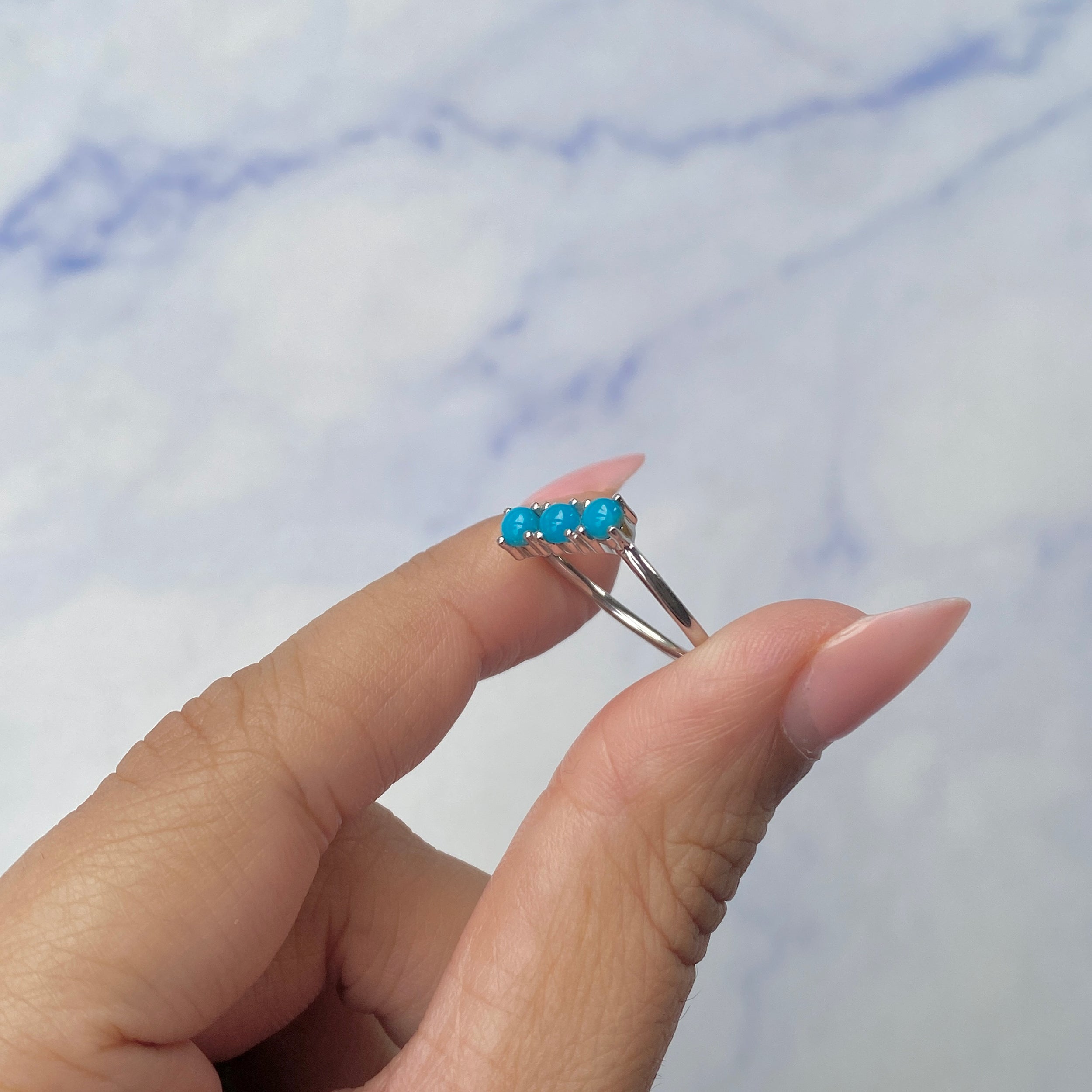 Turquoise Ring-(TRQ-SR-1658.)